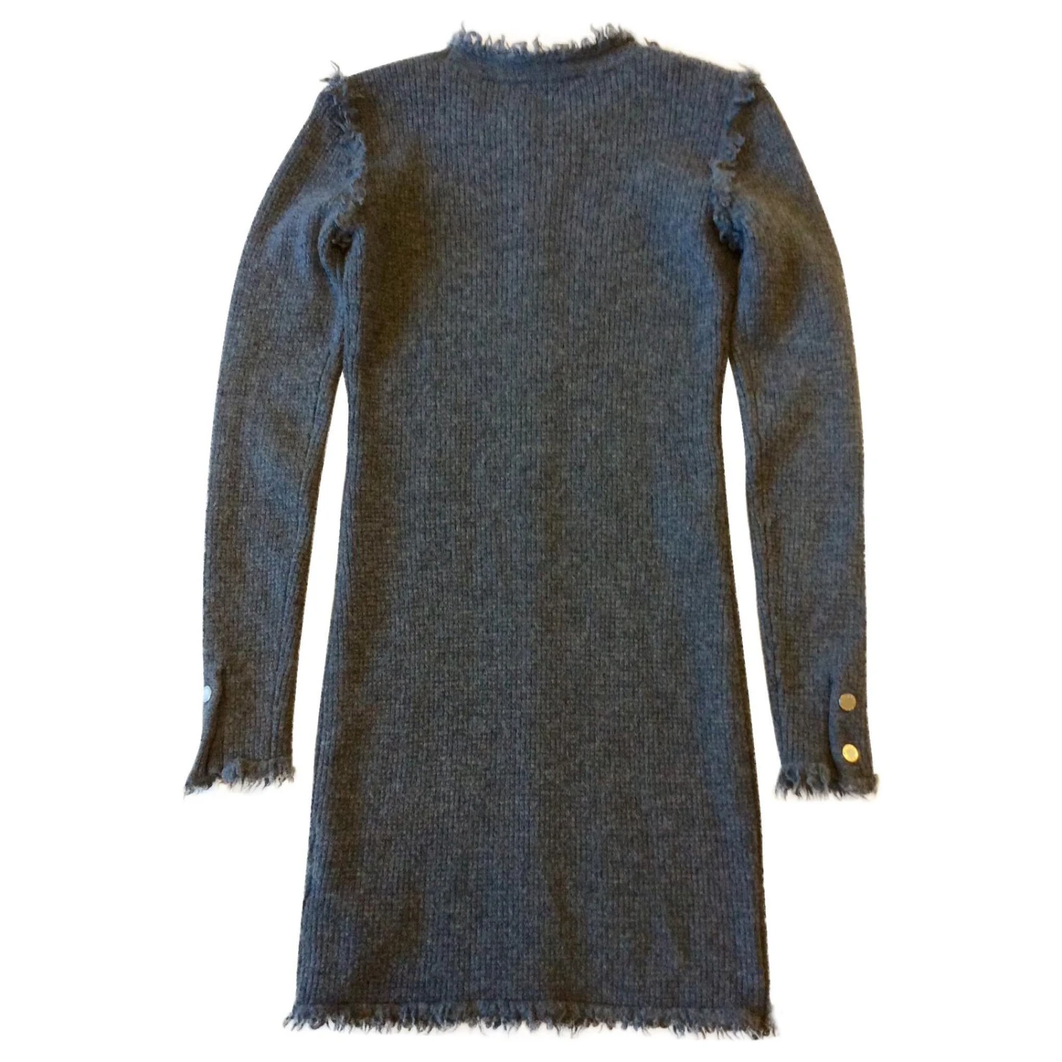 Michael Kors Mini-robe En Laine Grise – Image 2