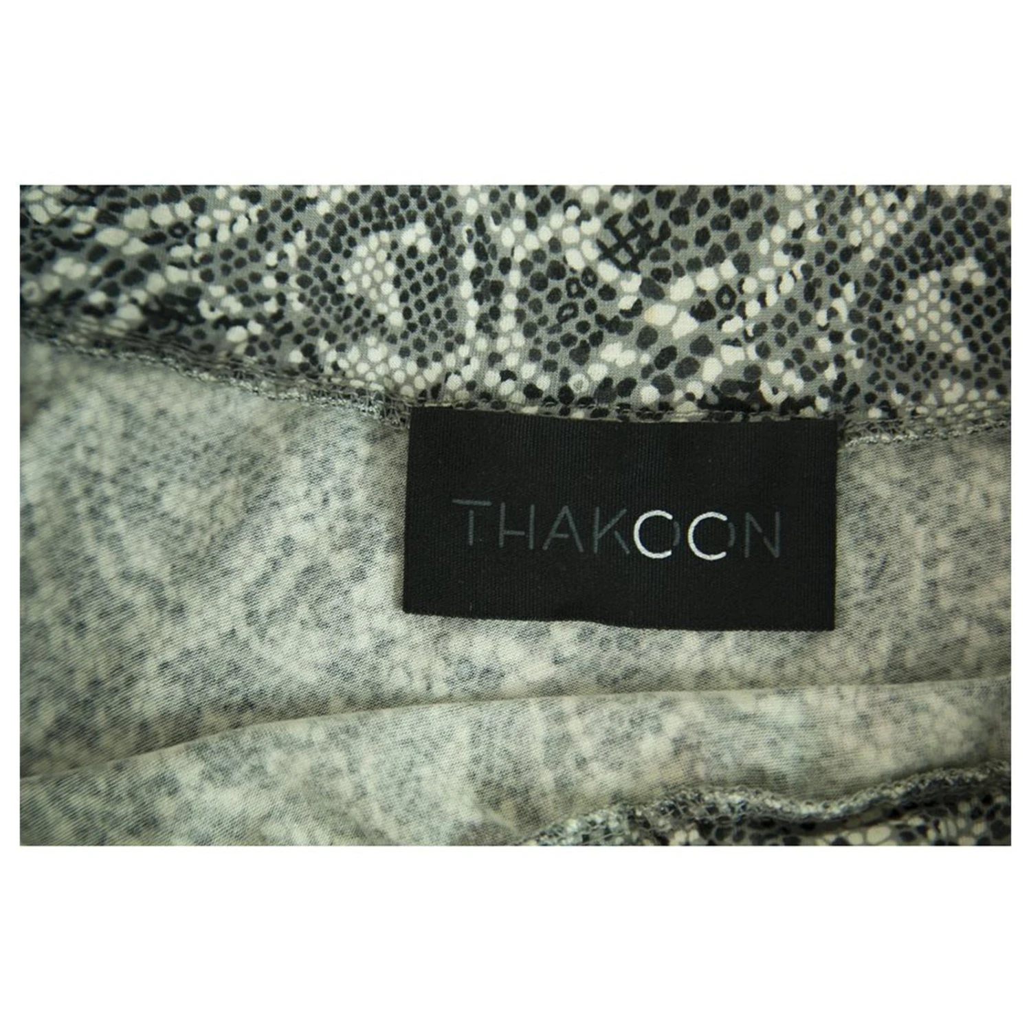 Thakoon - Jupe Longue Ou Robe Bustier à Motif Serpent Noir Et Blanc Taille XS Multicolore – Image 5