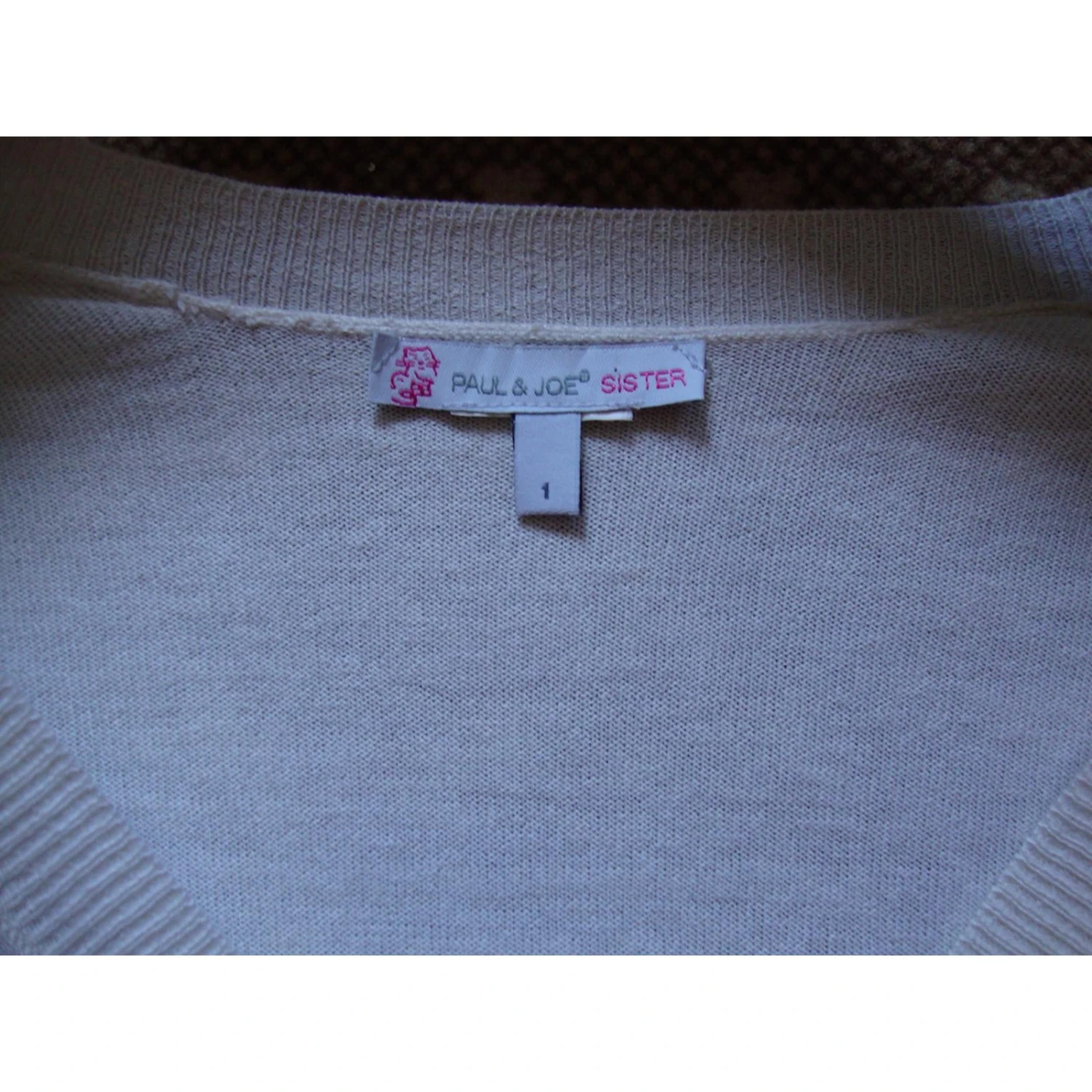 Paul & Joe Sister Gilet Long Ou Robe Courte Blanc – Image 2