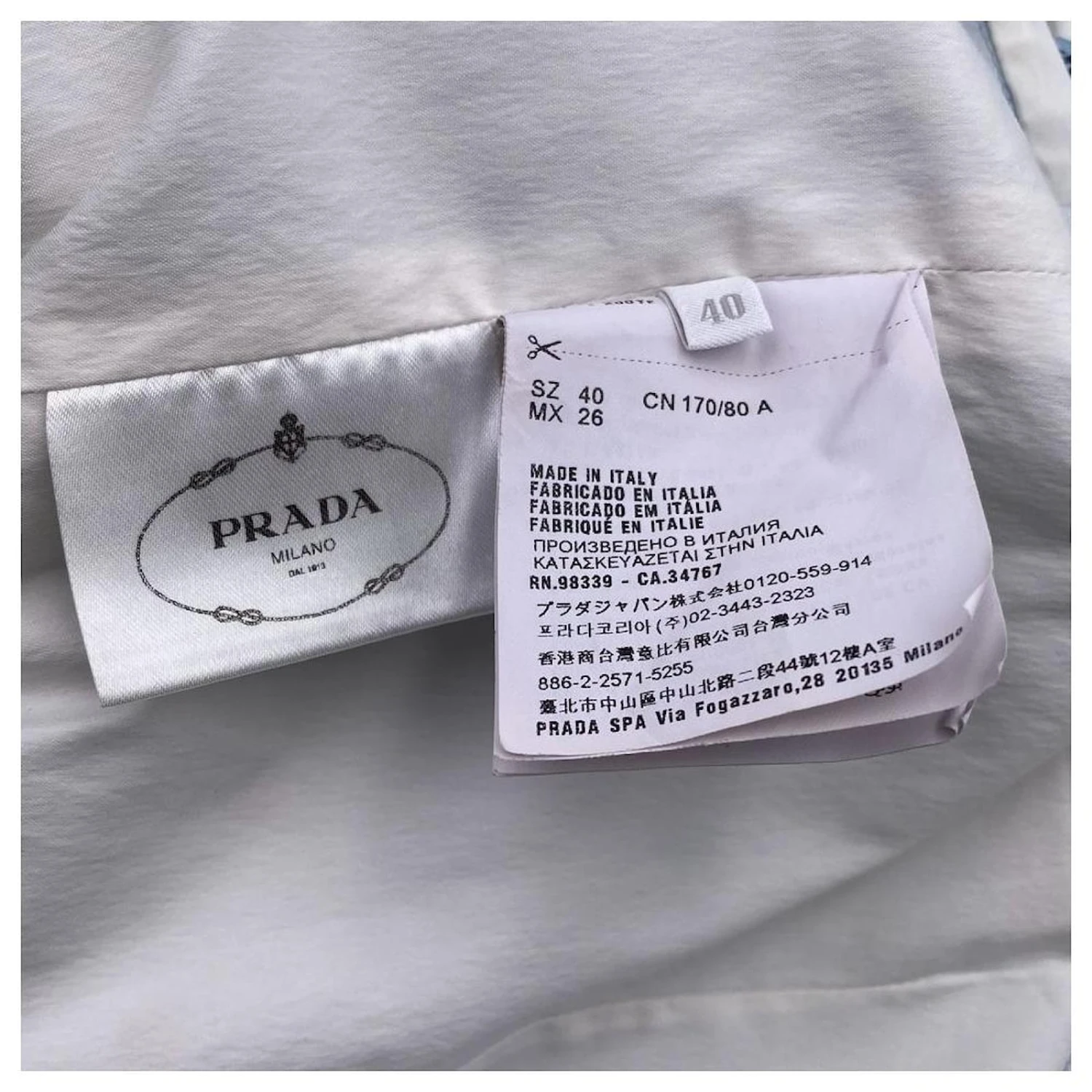 Robe Prada à Imprimé Cactus & Sombrero Sur Coton Bleu – Image 5