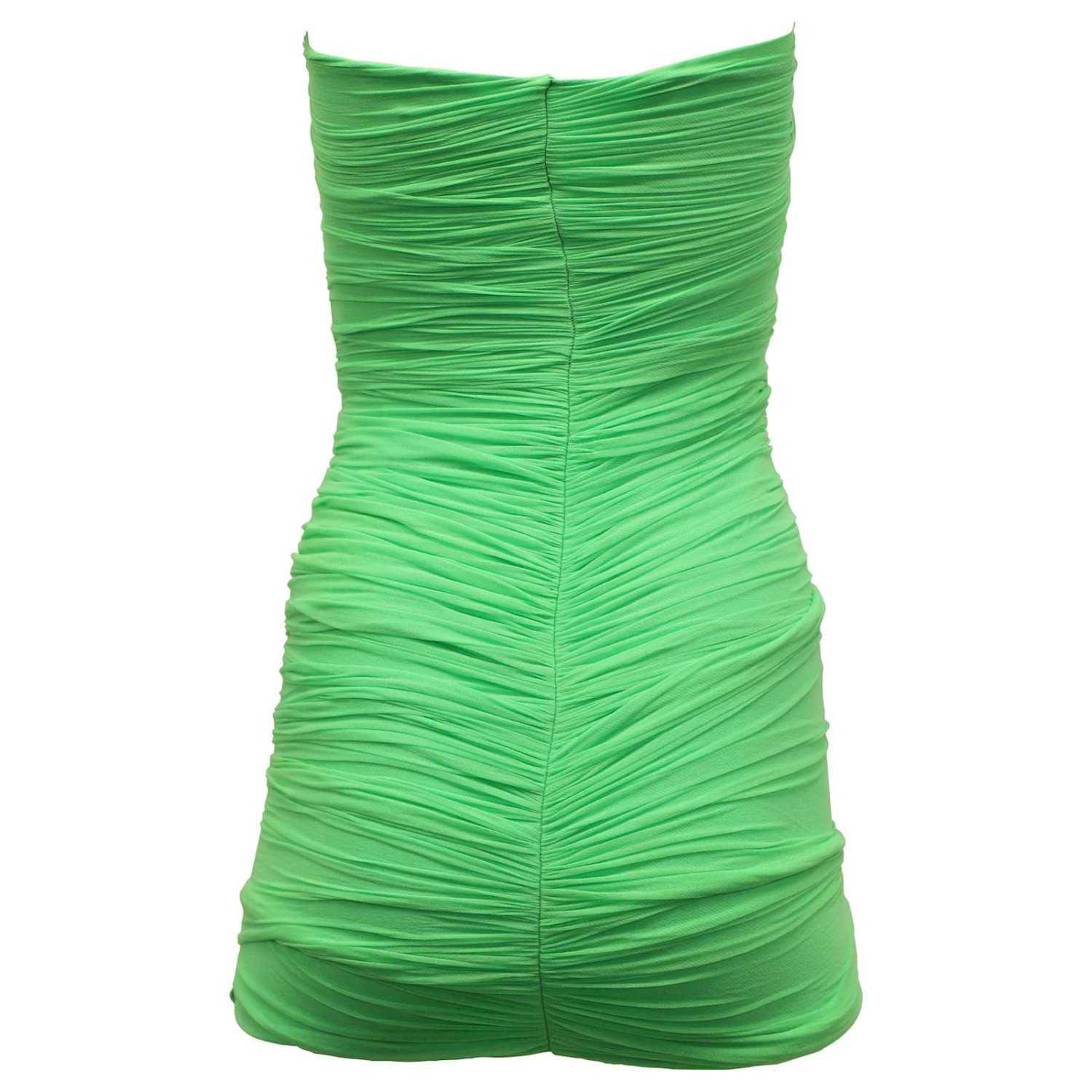 Dsquared2 Mini Robe Froncée En Nylon Vert – Image 2