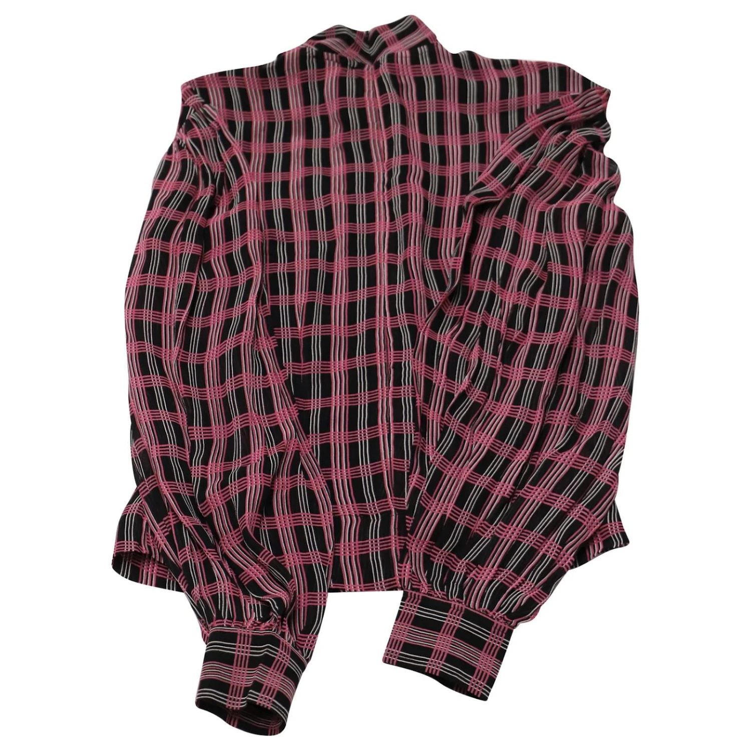 Robe Mi-longue à Manches Longues Et Imprimé Ganni En Viscose Multicolore – Image 2