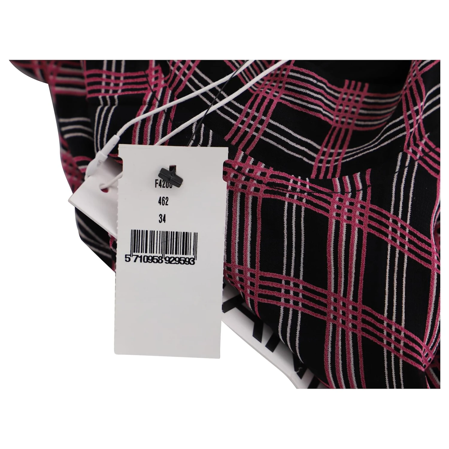 Robe Mi-longue à Manches Longues Et Imprimé Ganni En Viscose Multicolore – Image 4