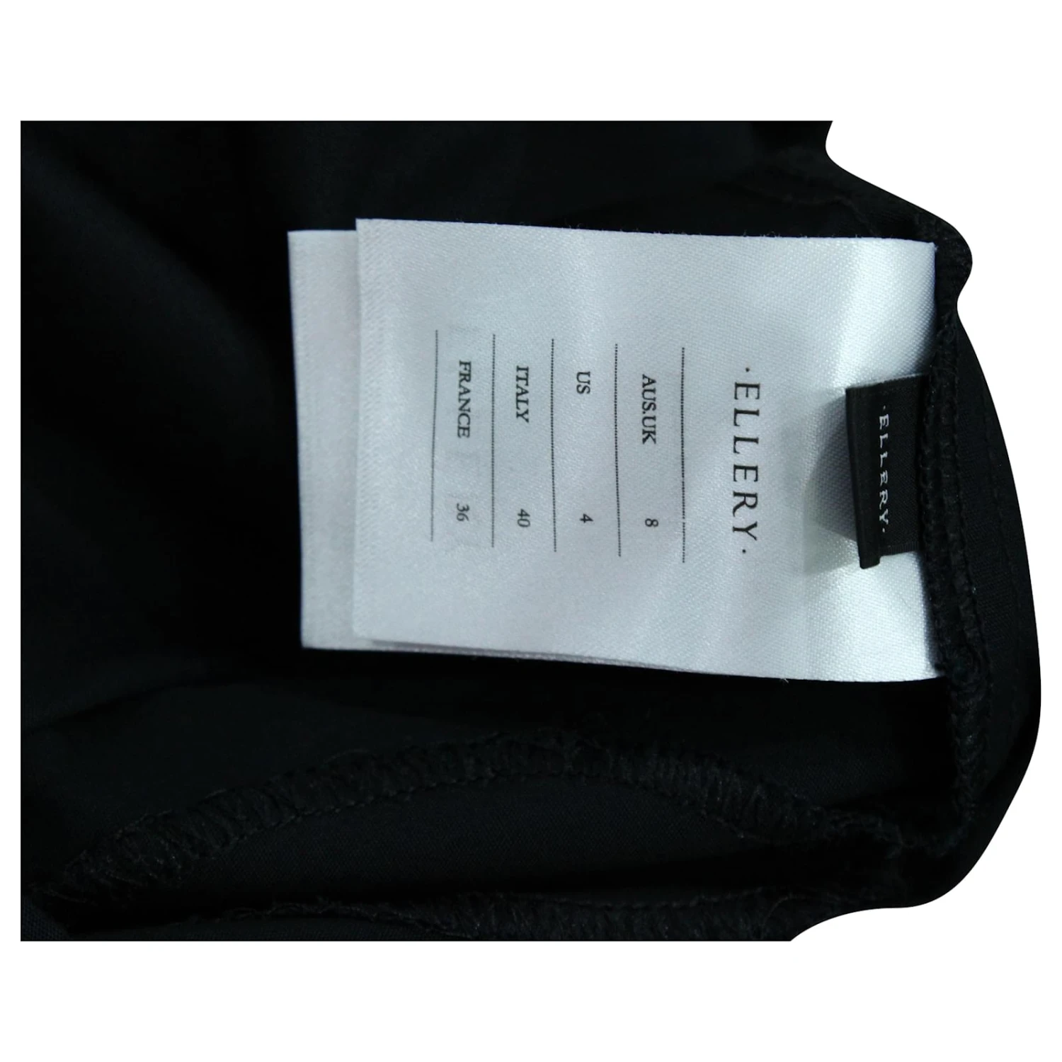 Mini Robe Ellery à épaules Dénudées En Coton Noir – Image 5