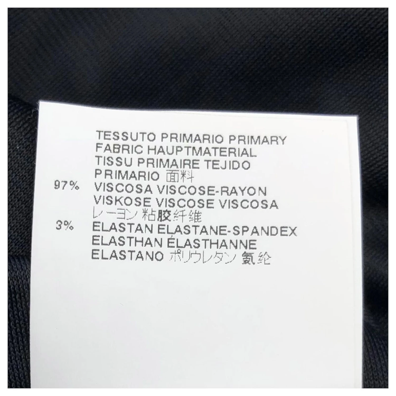 Robe Maison Martin Margiela En Noir Avec Détail Croisé – Image 4