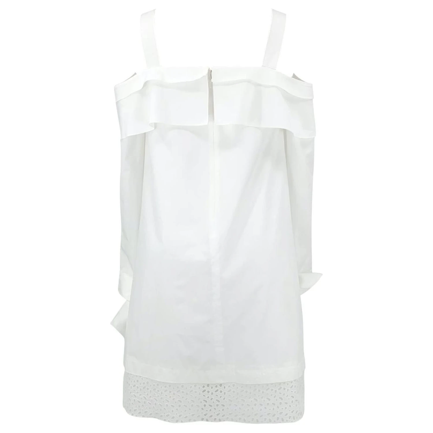 Robe Proenza Schouler En Coton Blanc – Image 2