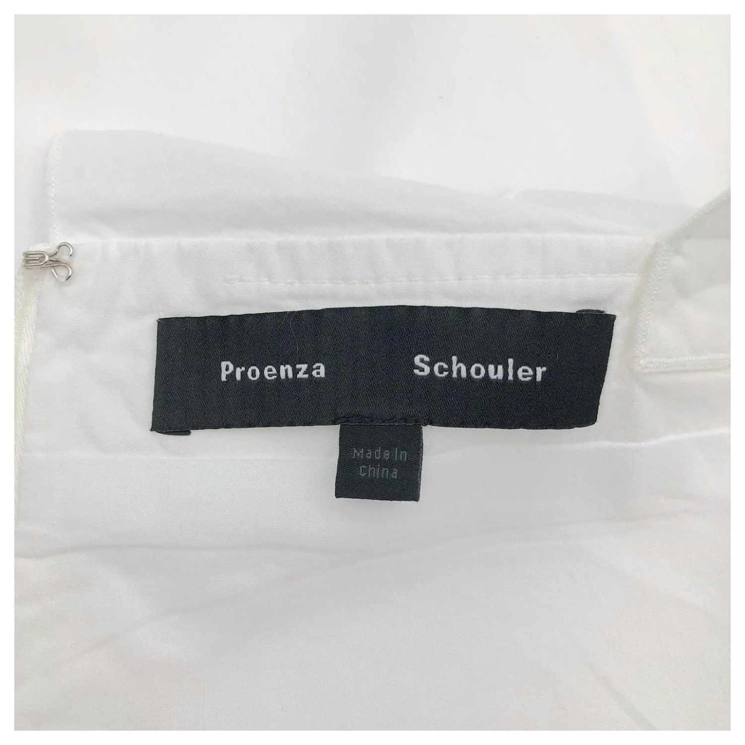 Robe Proenza Schouler En Coton Blanc – Image 5