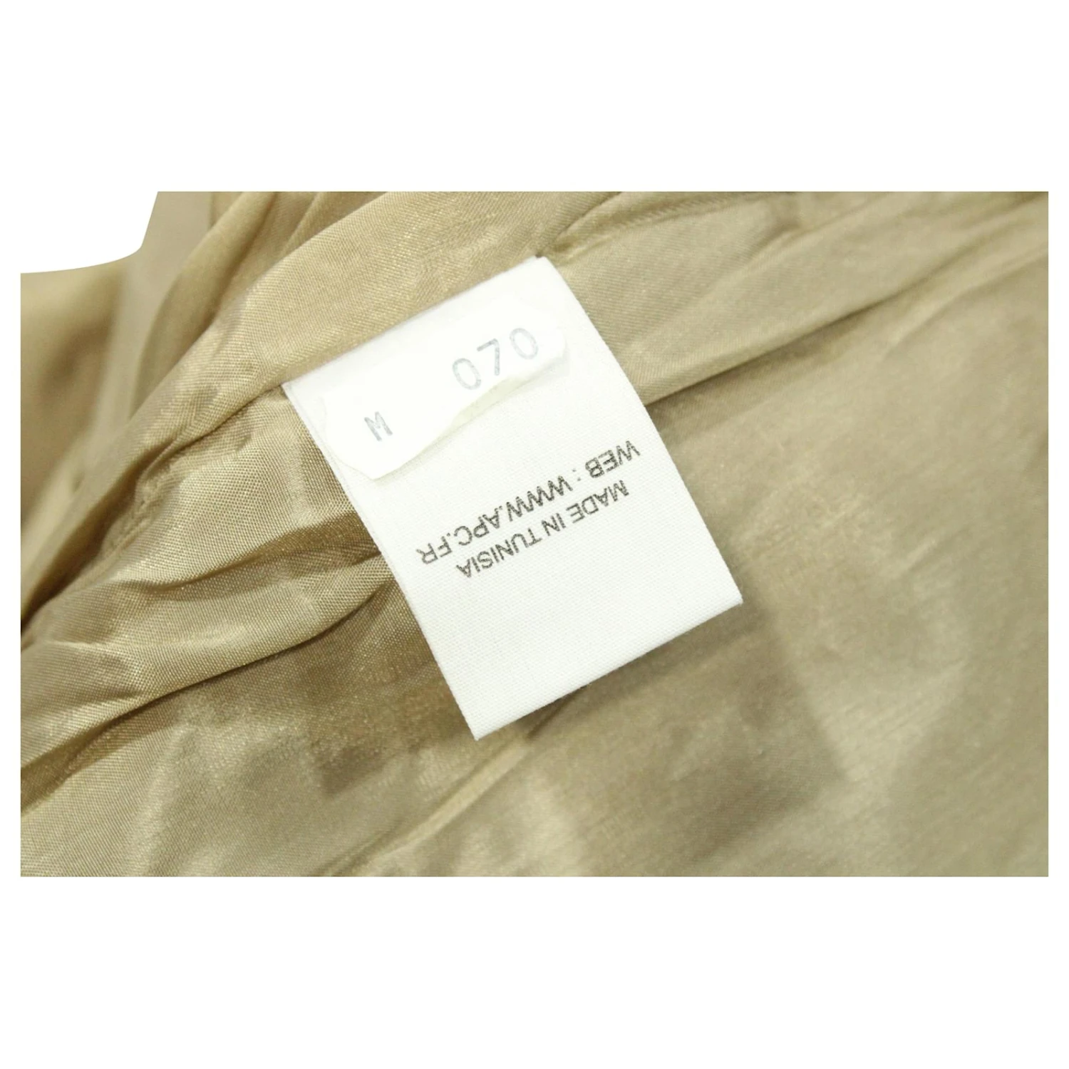 Apc A.P.C. Ceinturée 3/4 Robe à Manches En Coton Marron – Image 5