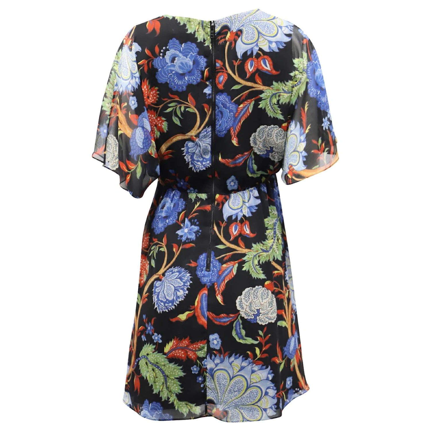 Alice + Olivia Cay Robe à Fleurs En Polyester Multicolore – Image 3