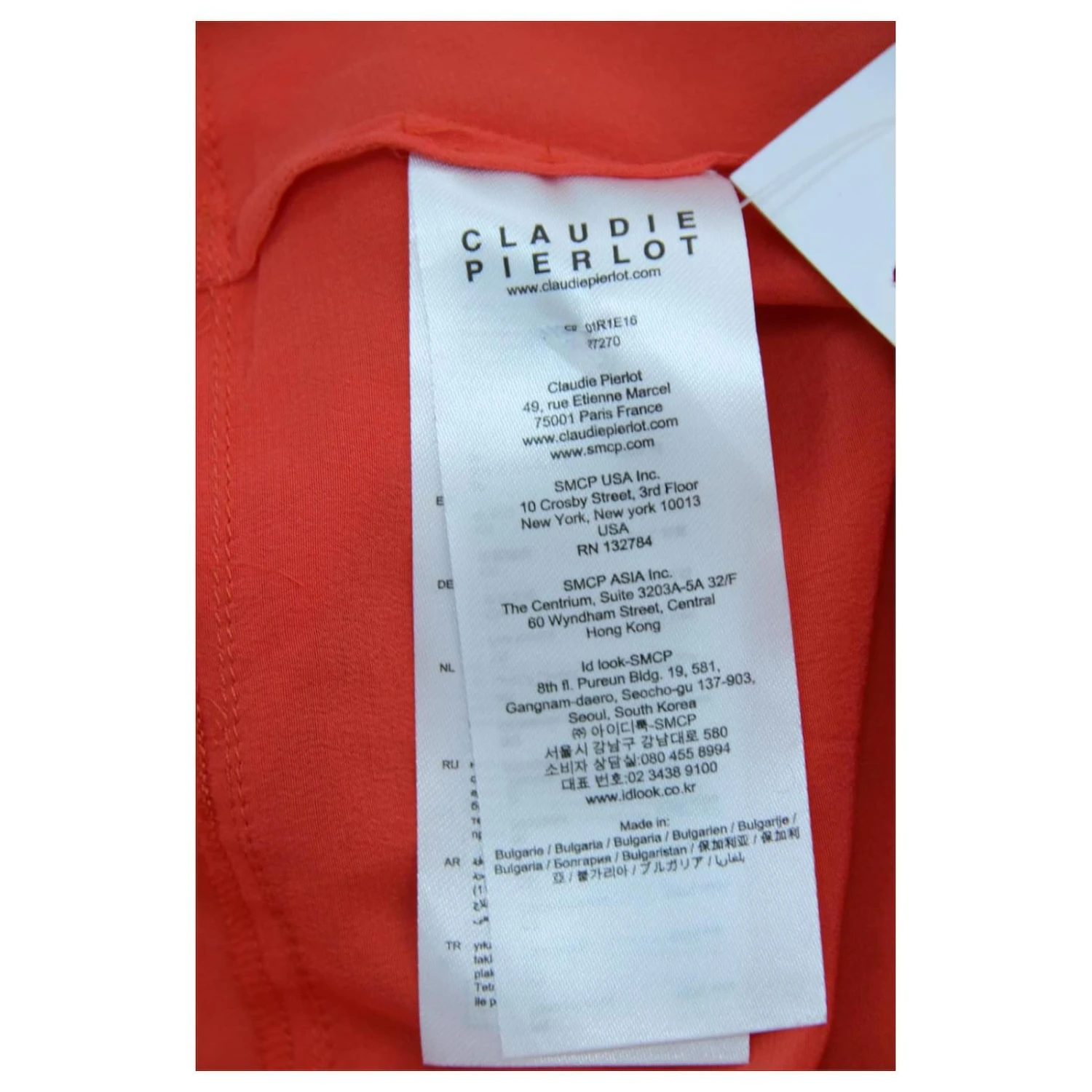 Robe Claudie Pierlot 40 Orange – Image 5