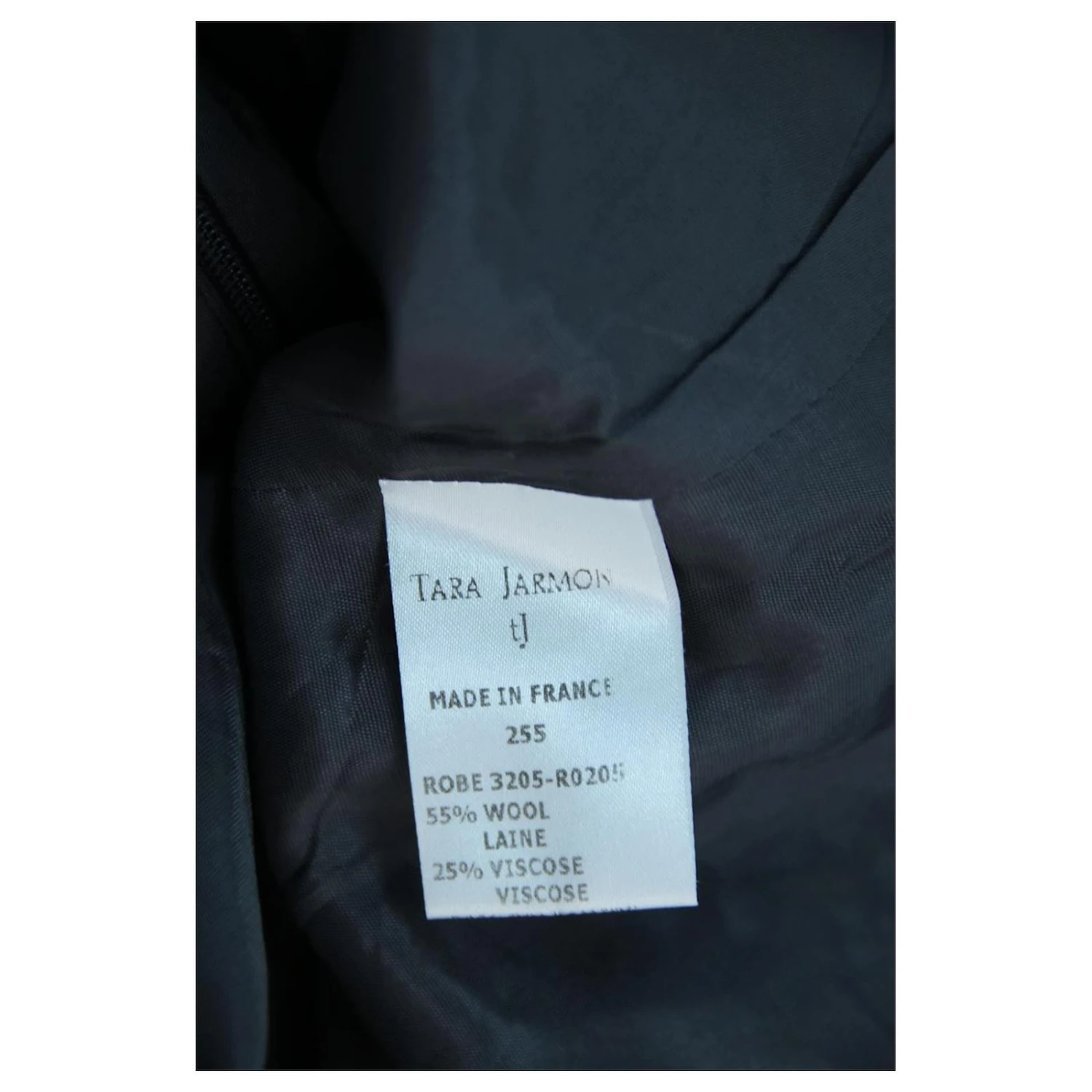 Robe Tara Jarmon 36 Gris – Image 6