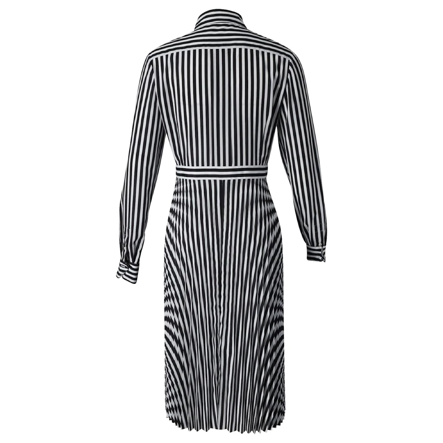 Altuzarra Robe Chemise Rayée à Manches Longues En Polyester Multicolore – Image 3