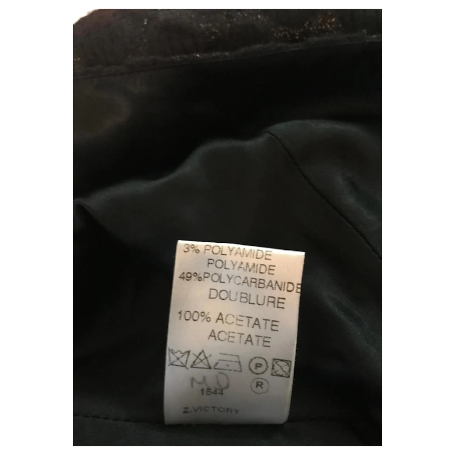 Tara Jarmon Robe Bustier En Laine Mélangée Noir – Image 3