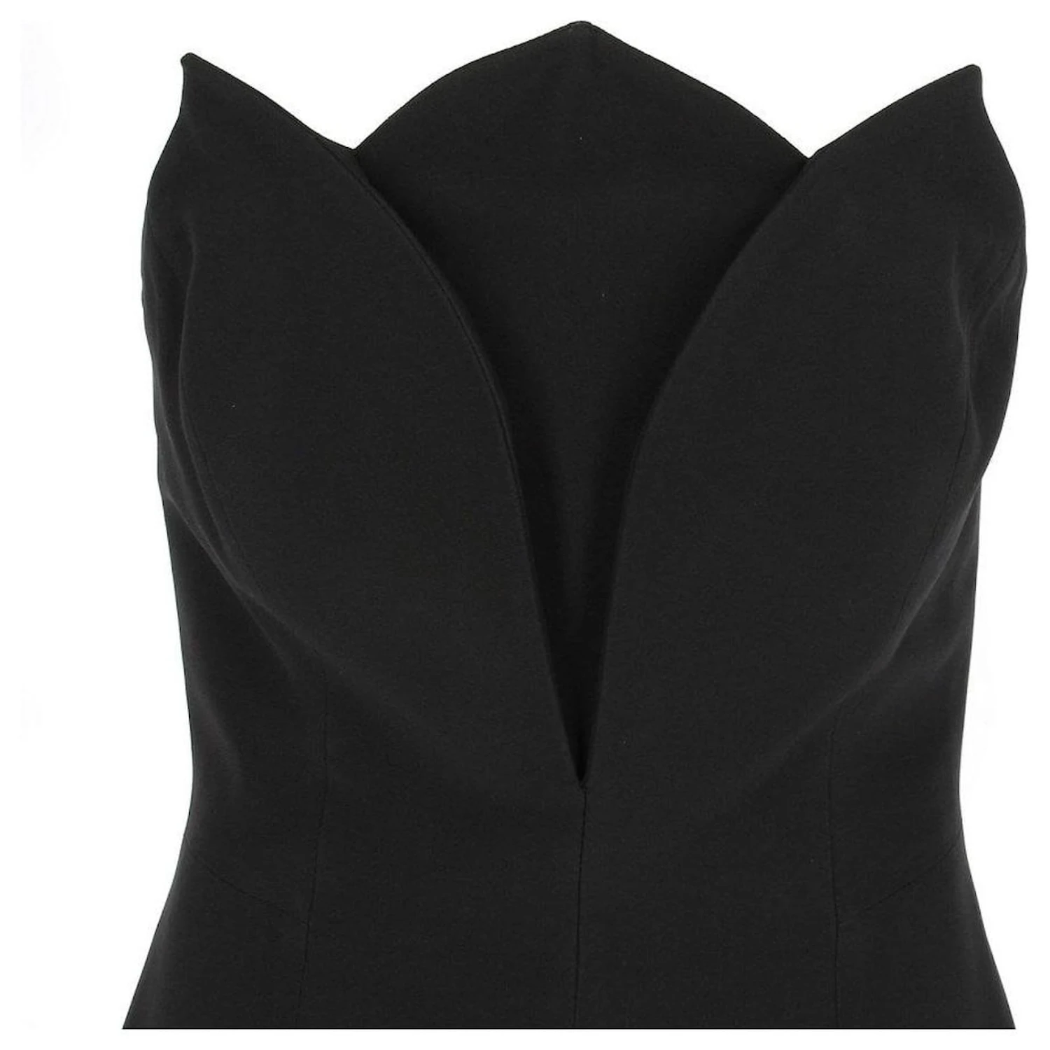 Robe Mi-longue Alberta Ferretti Noir – Image 4