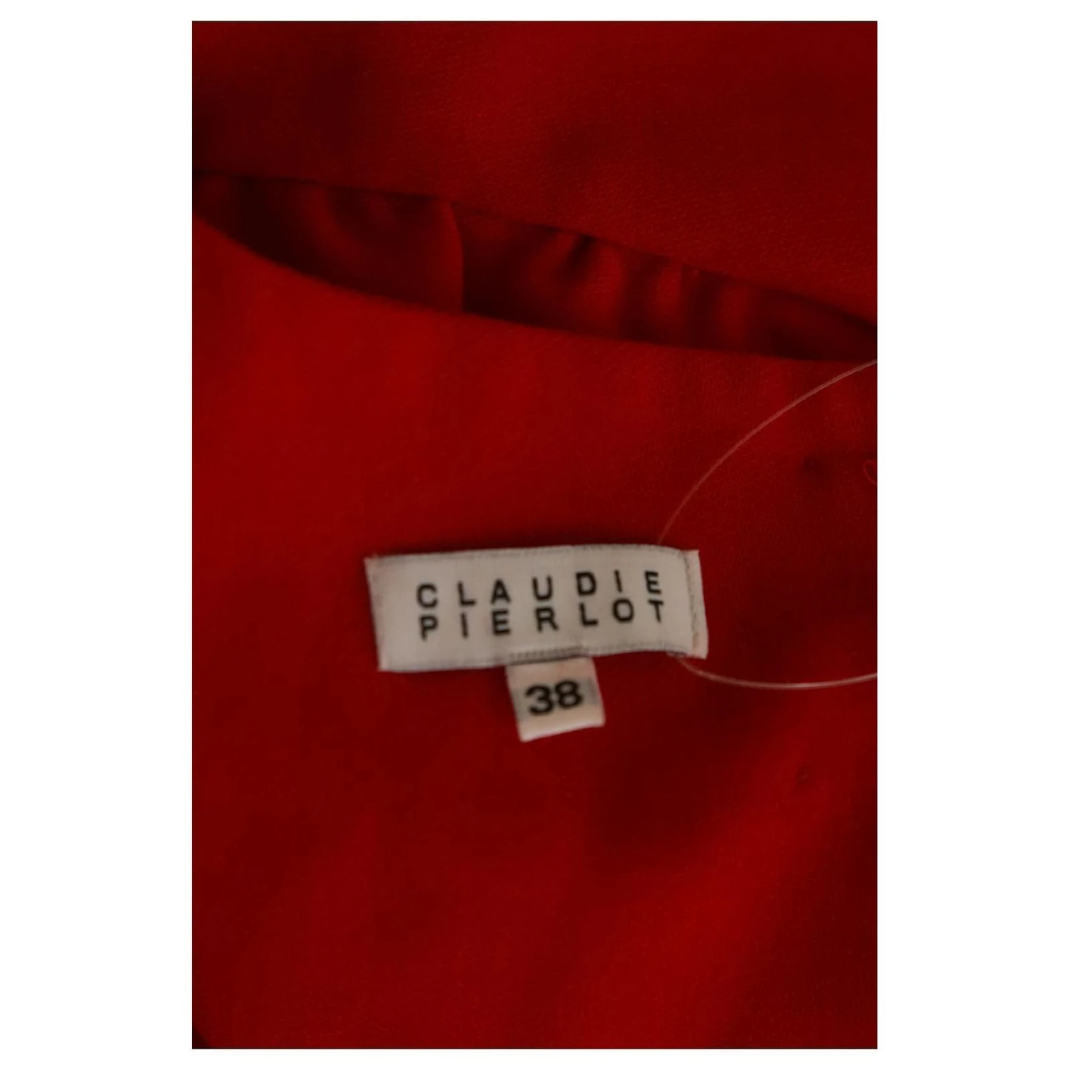 Robe Claudie Pierlot 38 Rouge – Image 5