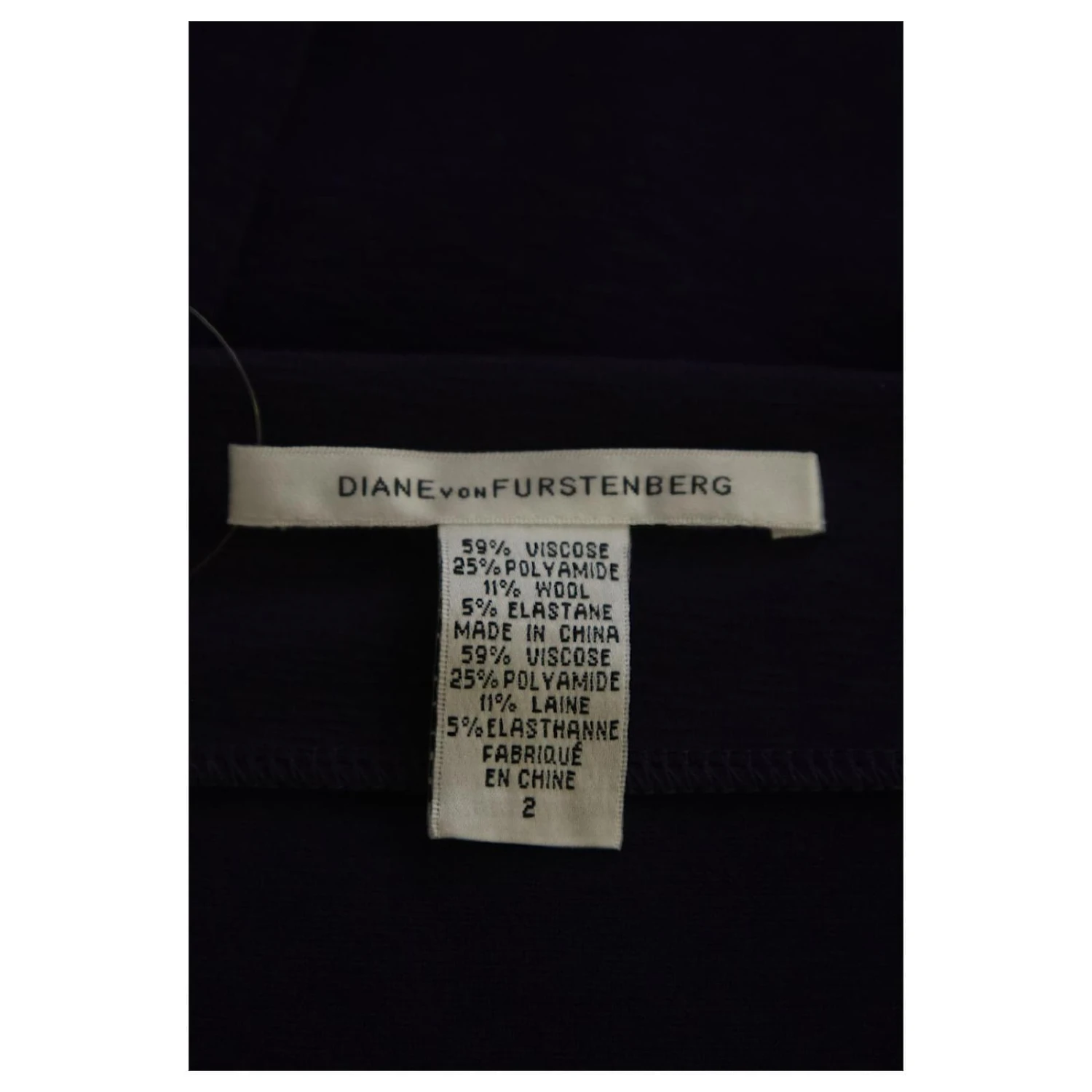 Robe Diane Von Furstenberg 36 Violet – Image 5