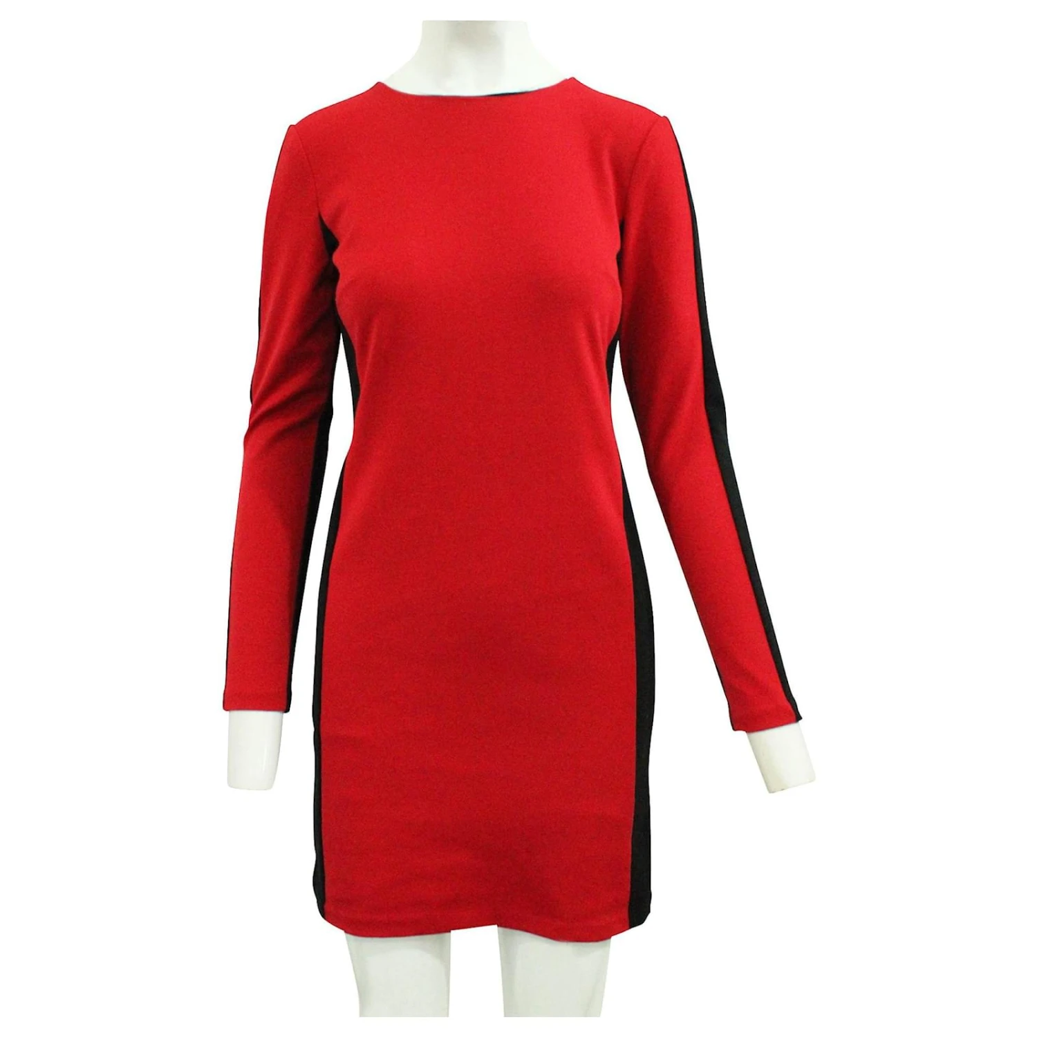 Michael Kors Robe Noire Et Rouge – Image 2
