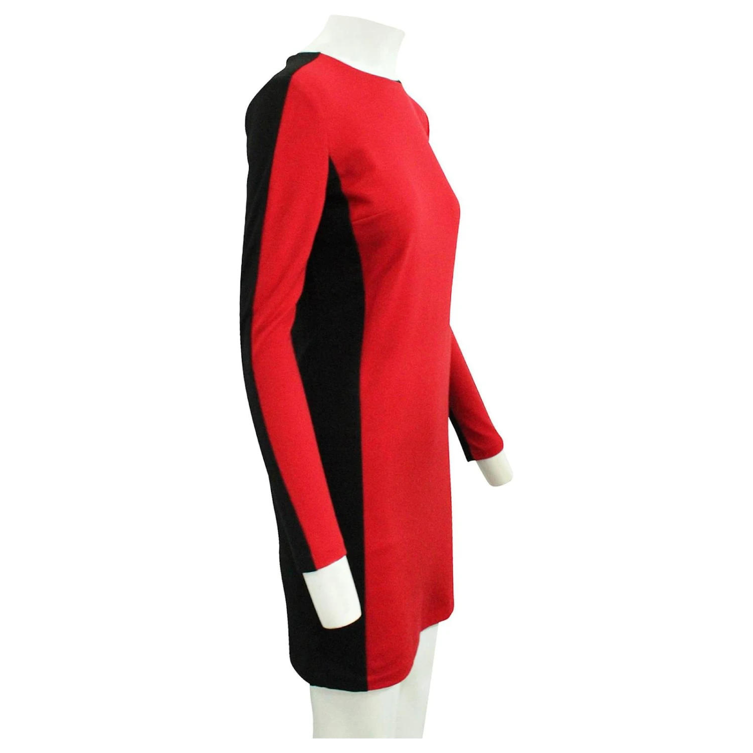 Michael Kors Robe Noire Et Rouge – Image 4