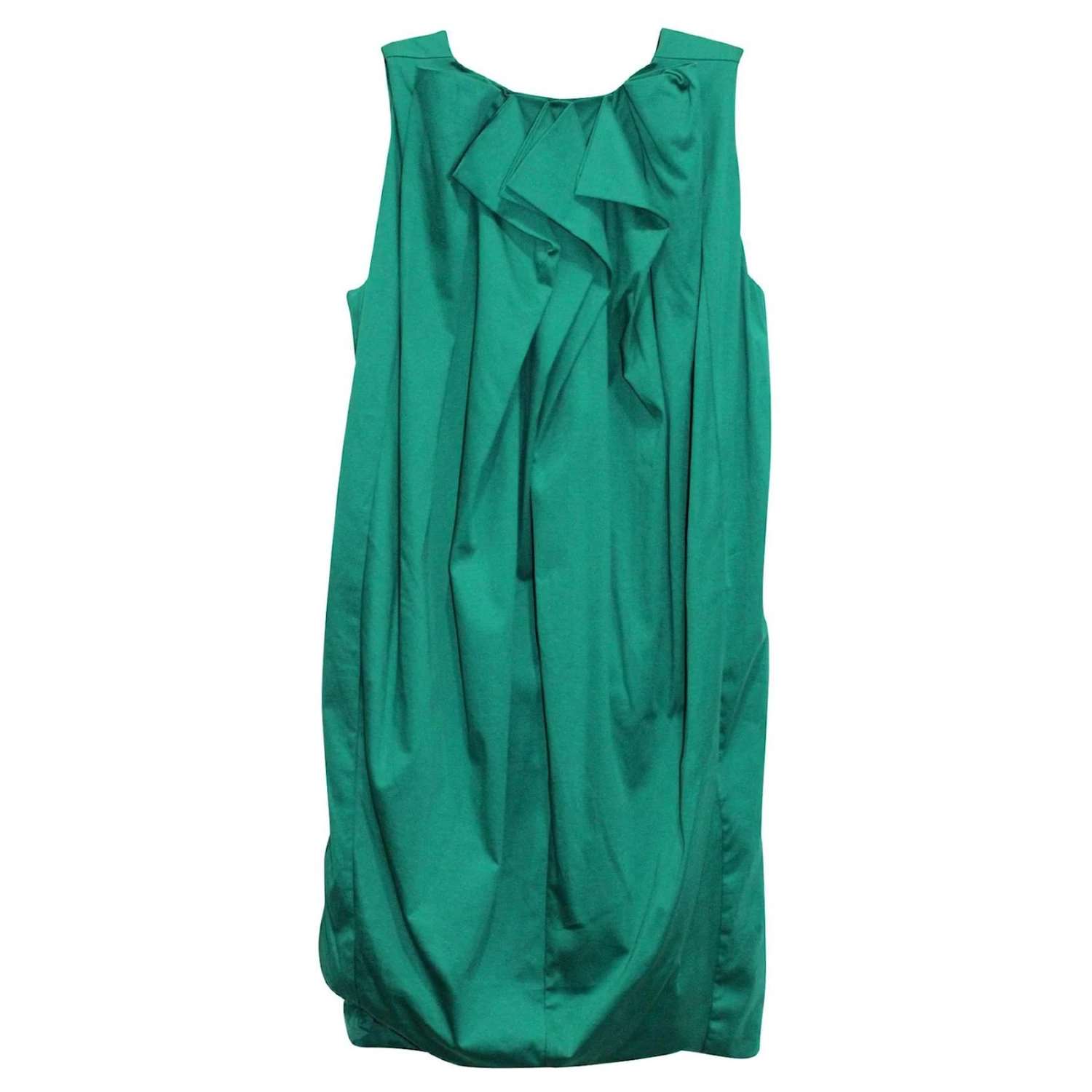 Calvin Klein Robe Droite Vert Sarcelle – Image 2