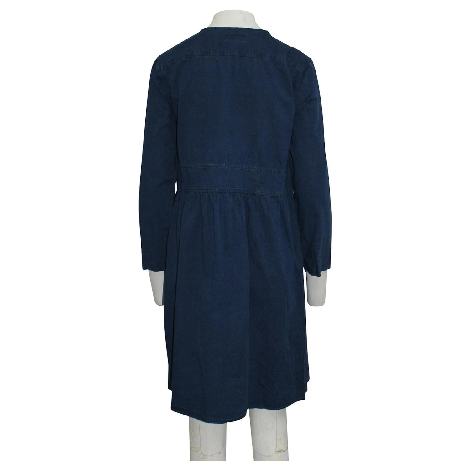 Autre Marque Robe Nouée à Volants Bleue – Image 2