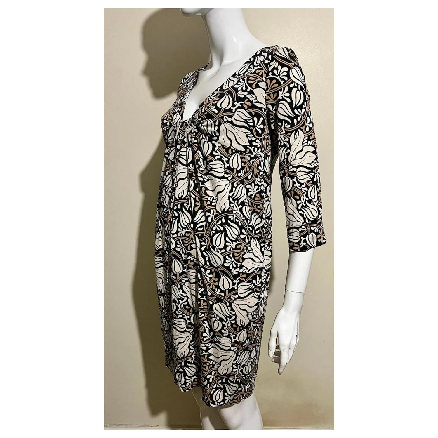 Diane Von Furstenberg Robe Tunique En Soie DvF Elena Multicolore – Image 2