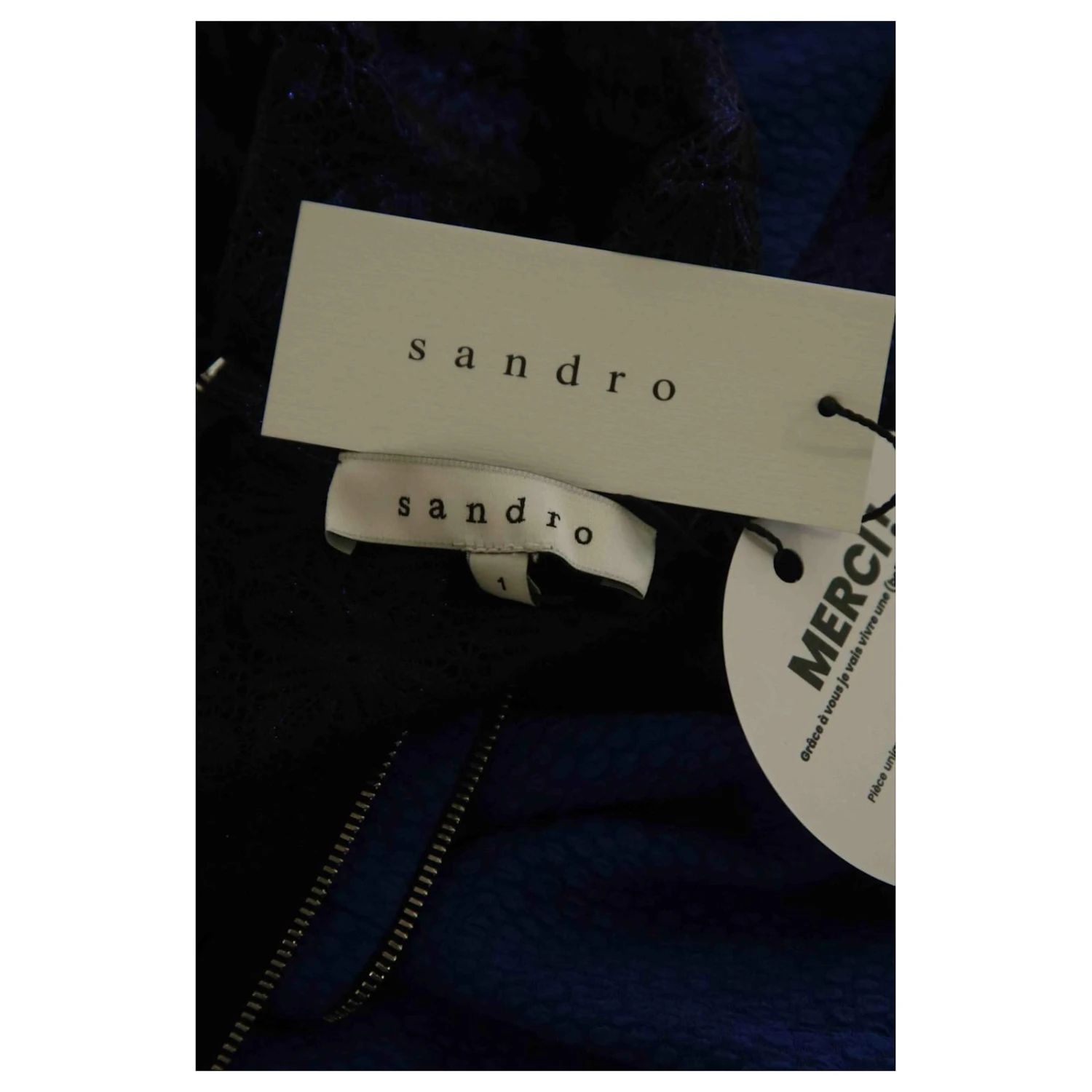 Robe Sandro 36 Bleu – Image 5