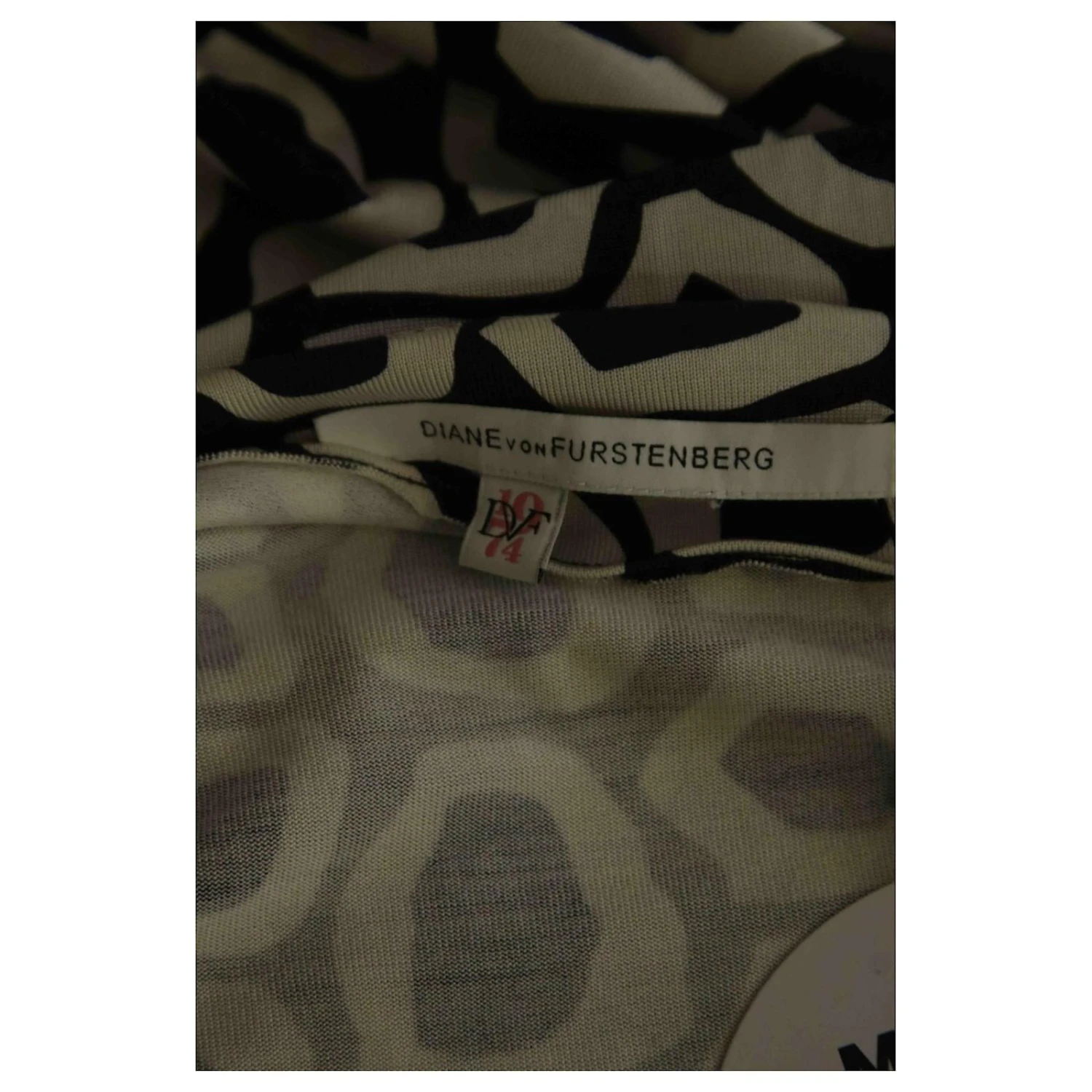 Robe Diane Von Furstenberg 38 Bleu – Image 5