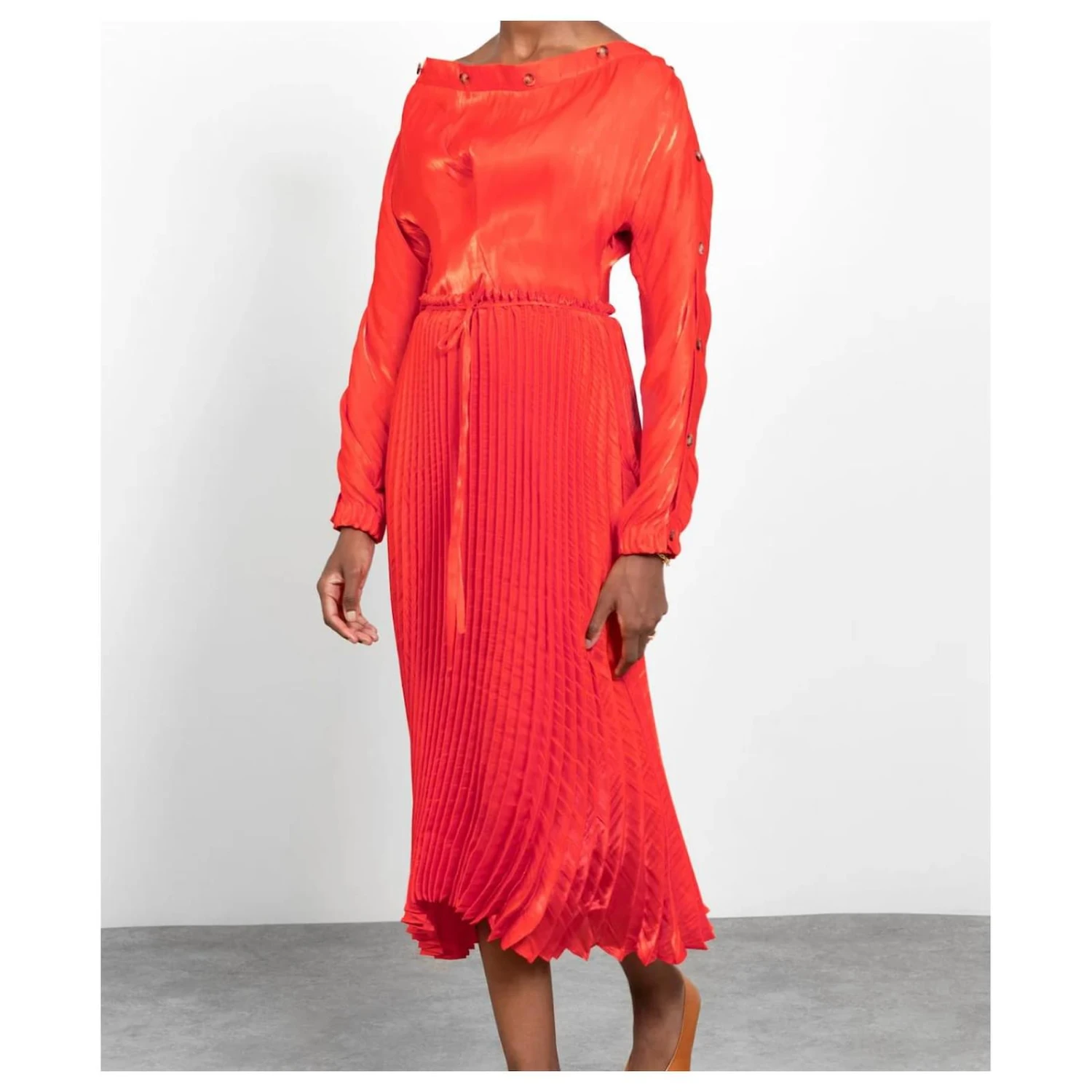 Robe Rejina Pyo Elise Rouge – Image 2