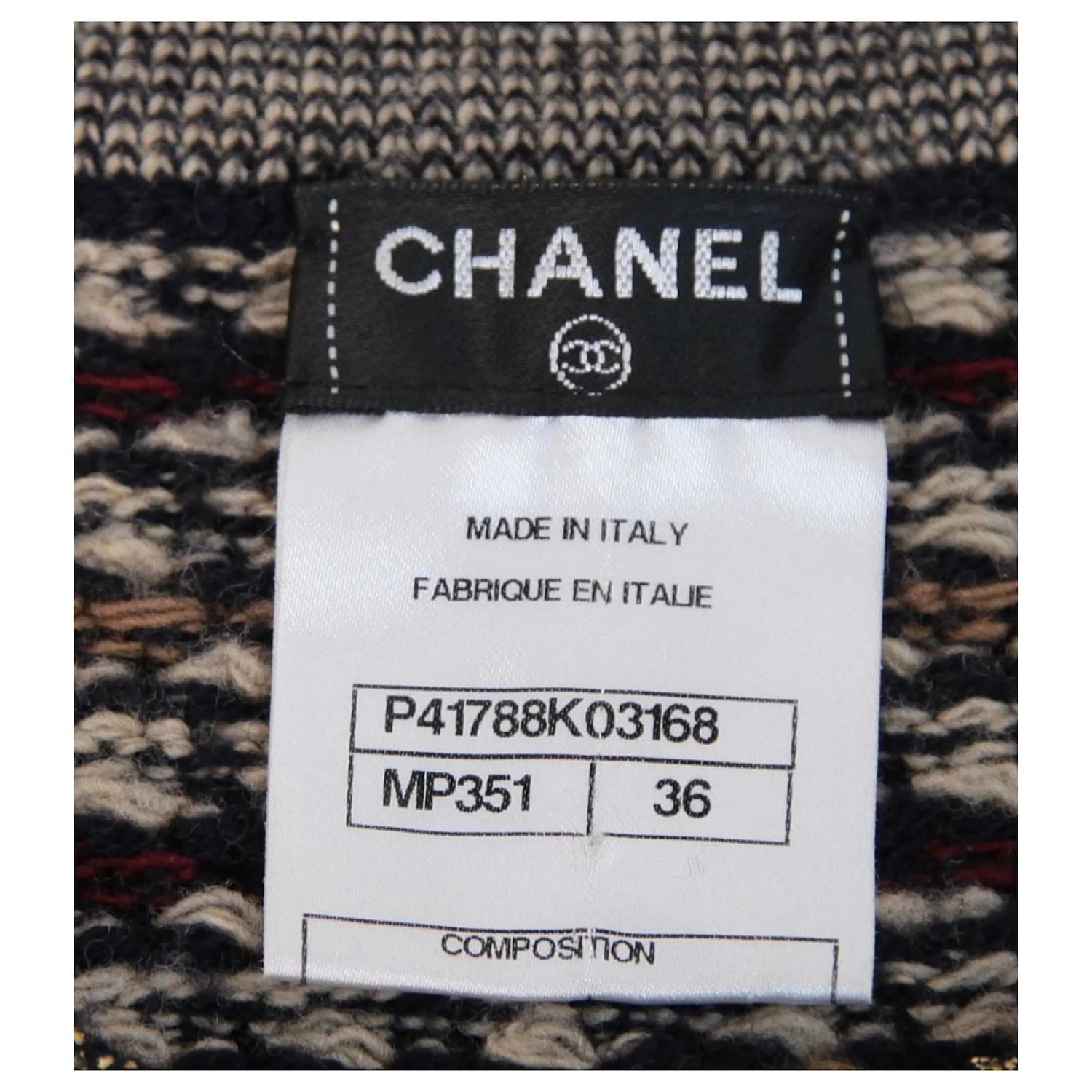 Chanel Robe CC Bijou Boutons Multicolore – Image 8