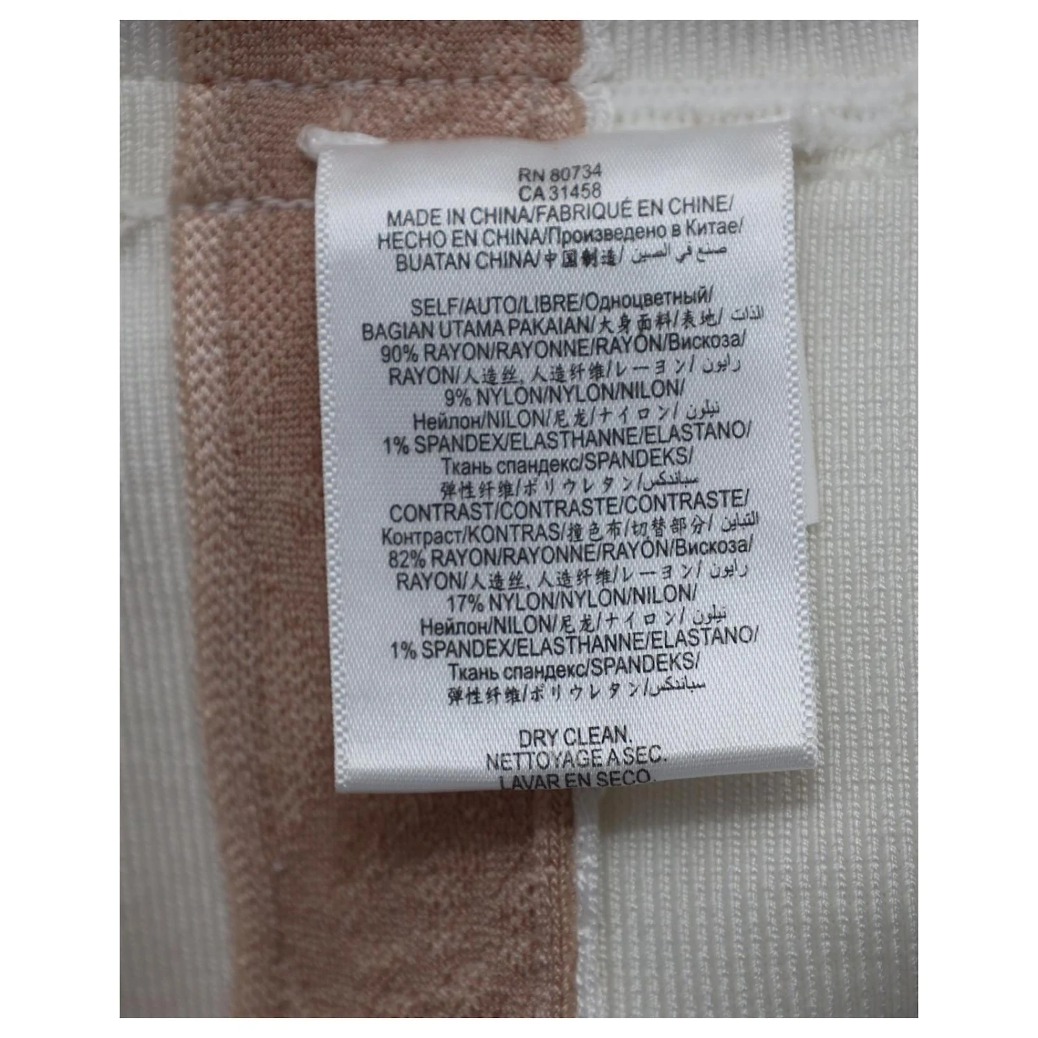 Robe Moulante Herve Leger Peplum En Rayonne Blanche – Image 5