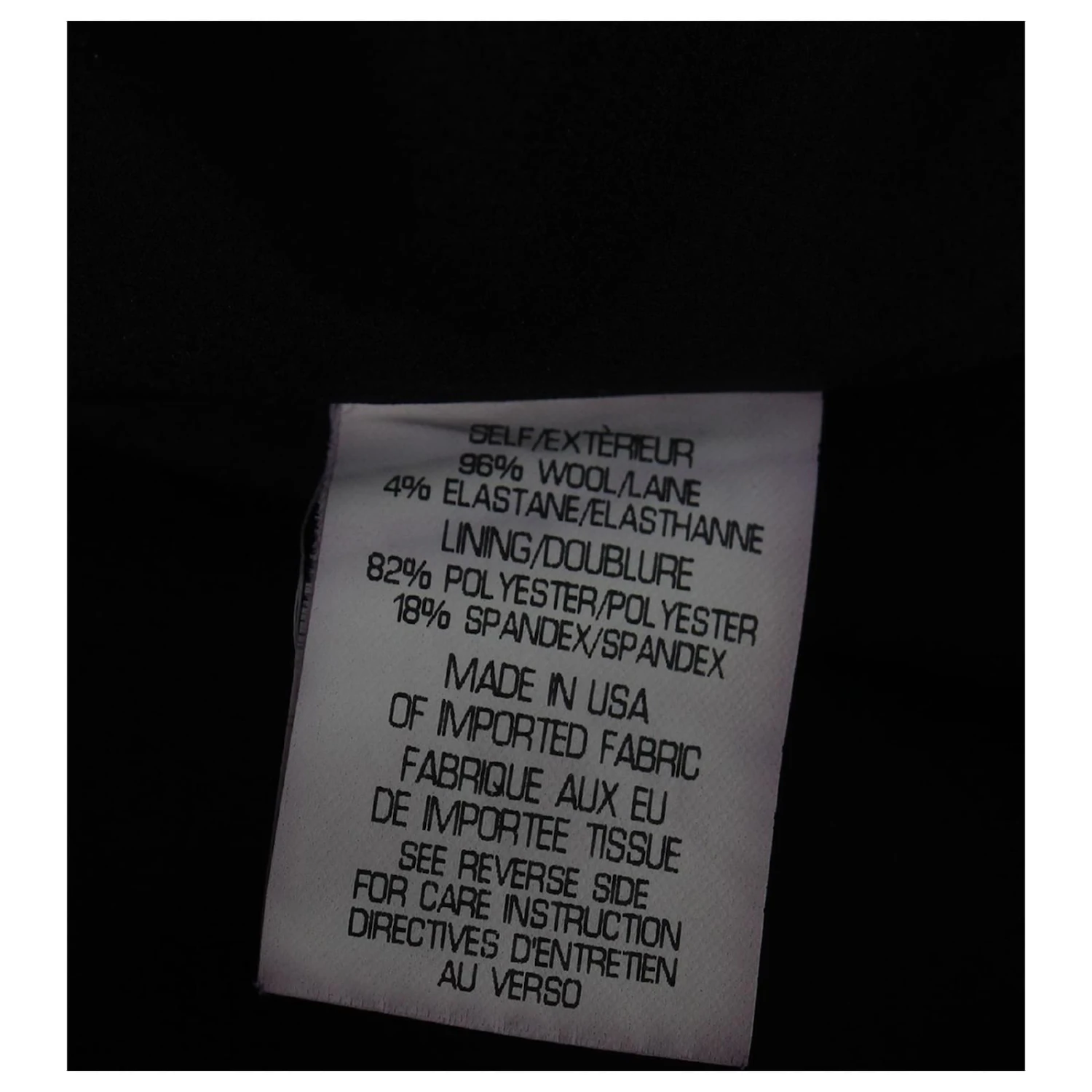 Robe Droite Sans Manches Theory En Laine Noire – Image 5