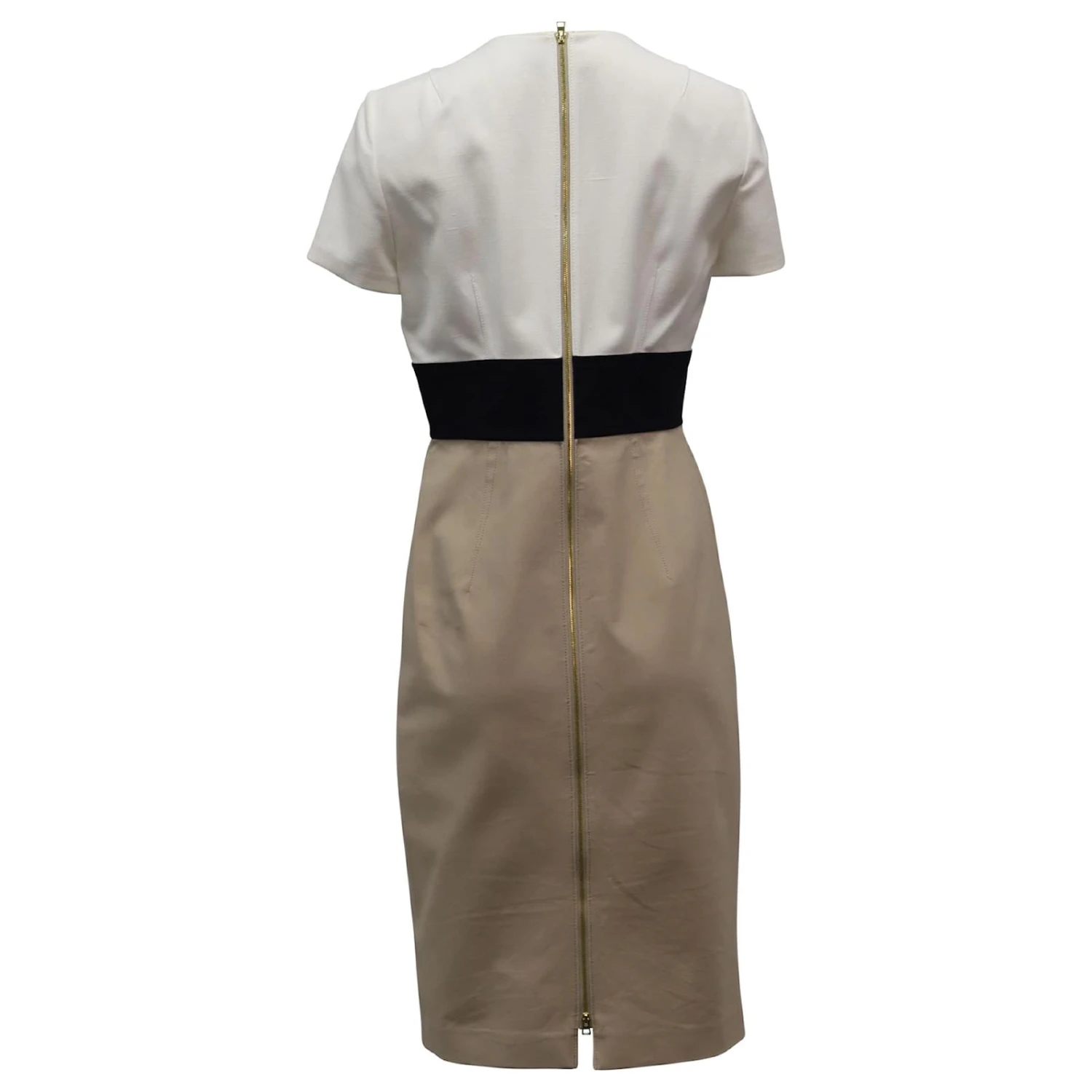 Diane Von Furstenberg Robe Mi-longue à Encolure En V En Soie Multicolore – Image 3