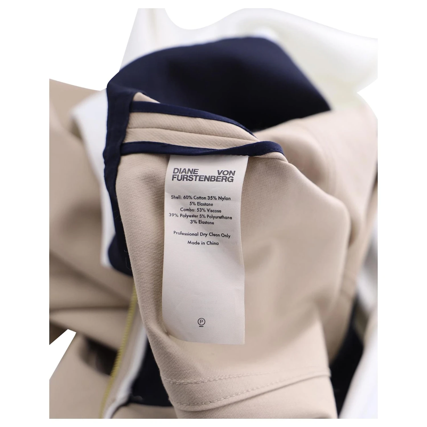 Diane Von Furstenberg Robe Mi-longue à Encolure En V En Soie Multicolore – Image 5