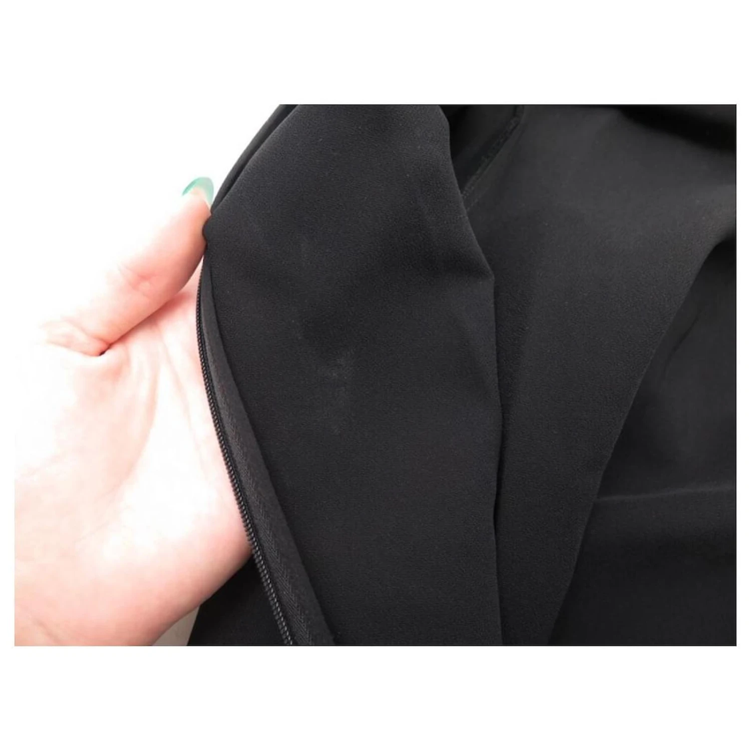 NEUF ROBE GUCCI BANDES WEB 528977 36 S VISCOSE NOIR NEW BLACK DRESS – Image 9