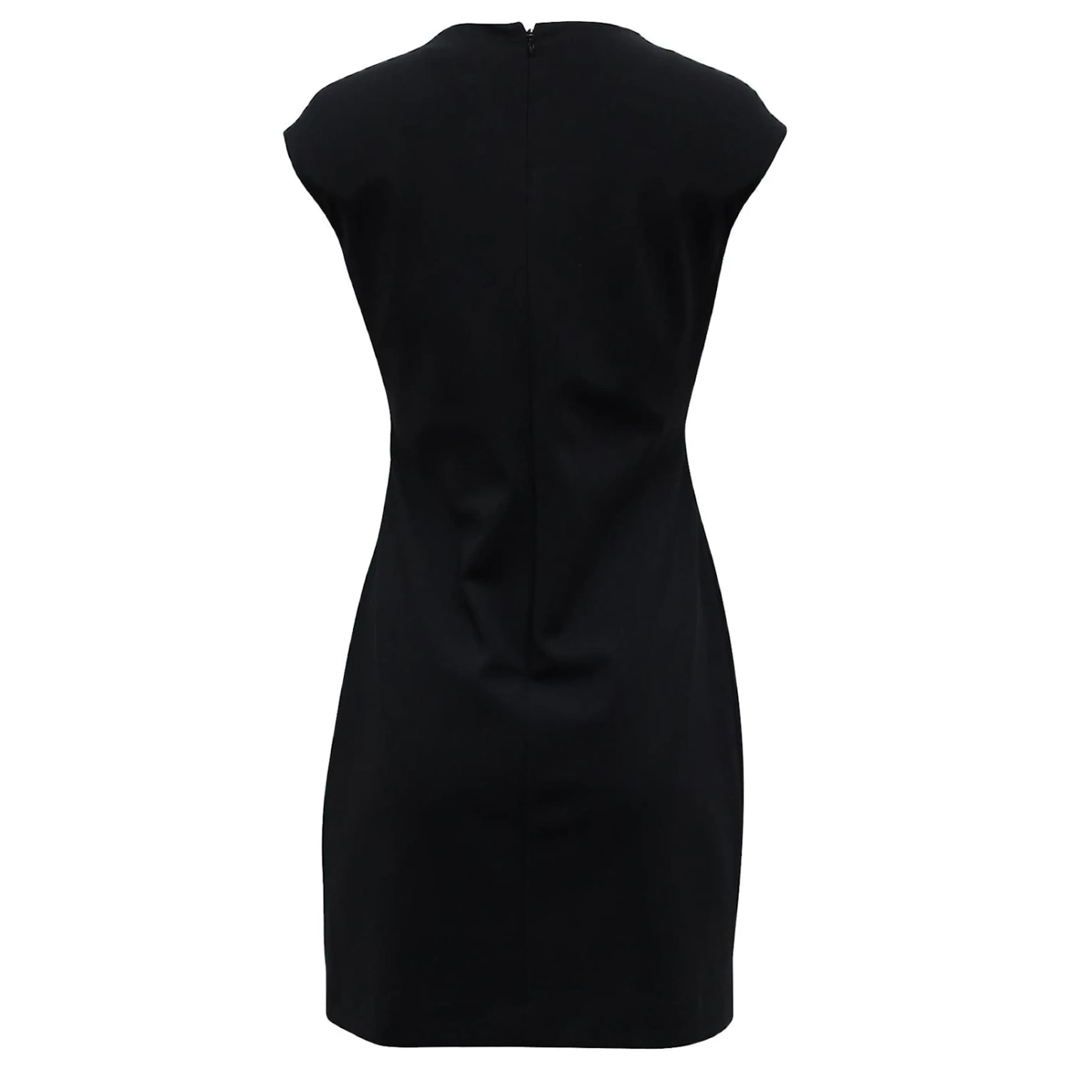 Robe Droite à Manches Courtes Theory En Polyamide Noir – Image 3