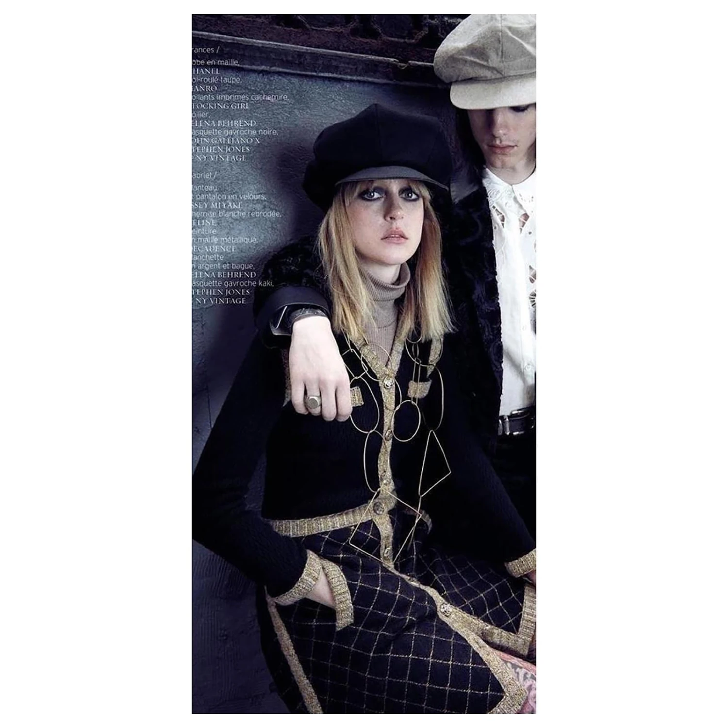 Chanel Robe Veste Iconique Coco Brasserie Noir – Image 3