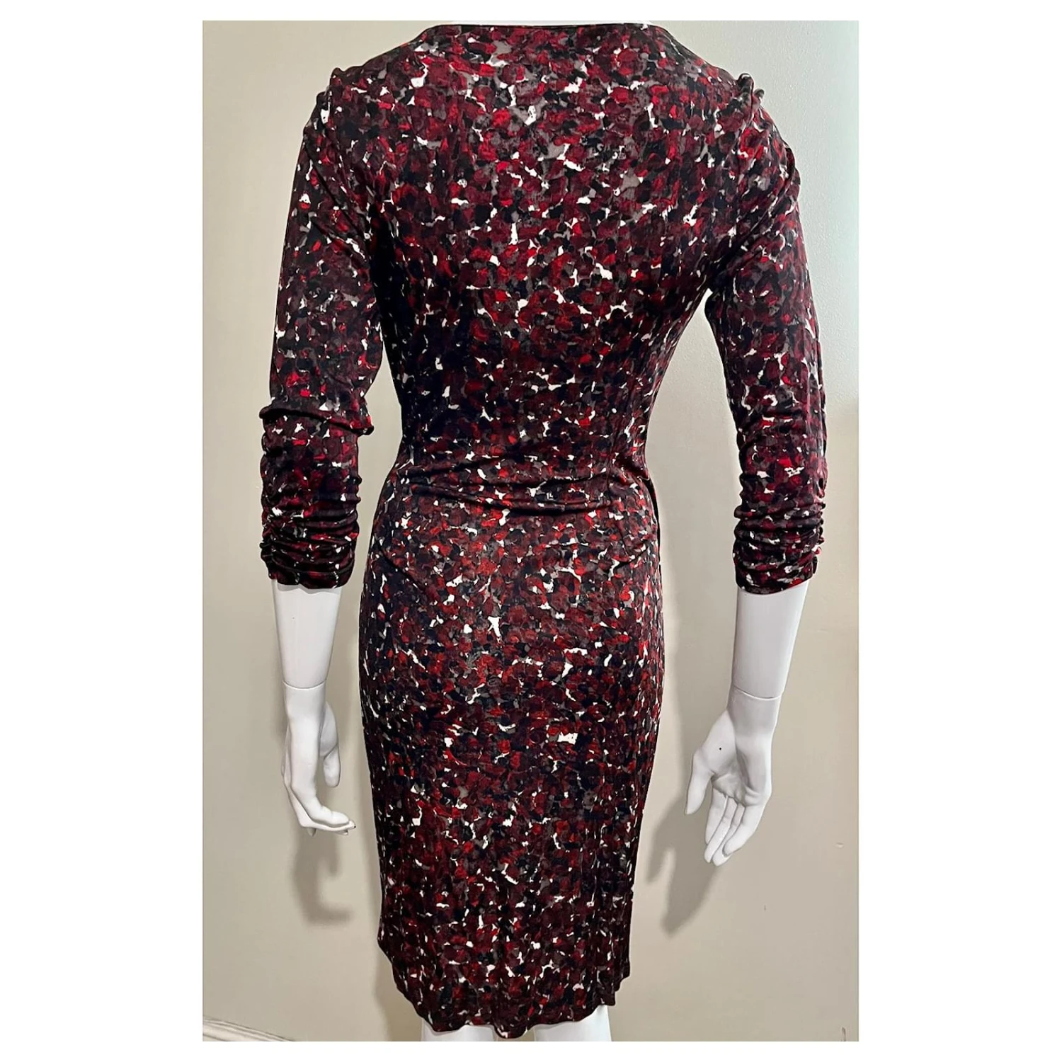 Ghost London Robe En Jersey De Viscose Satiné Multicolore – Image 4