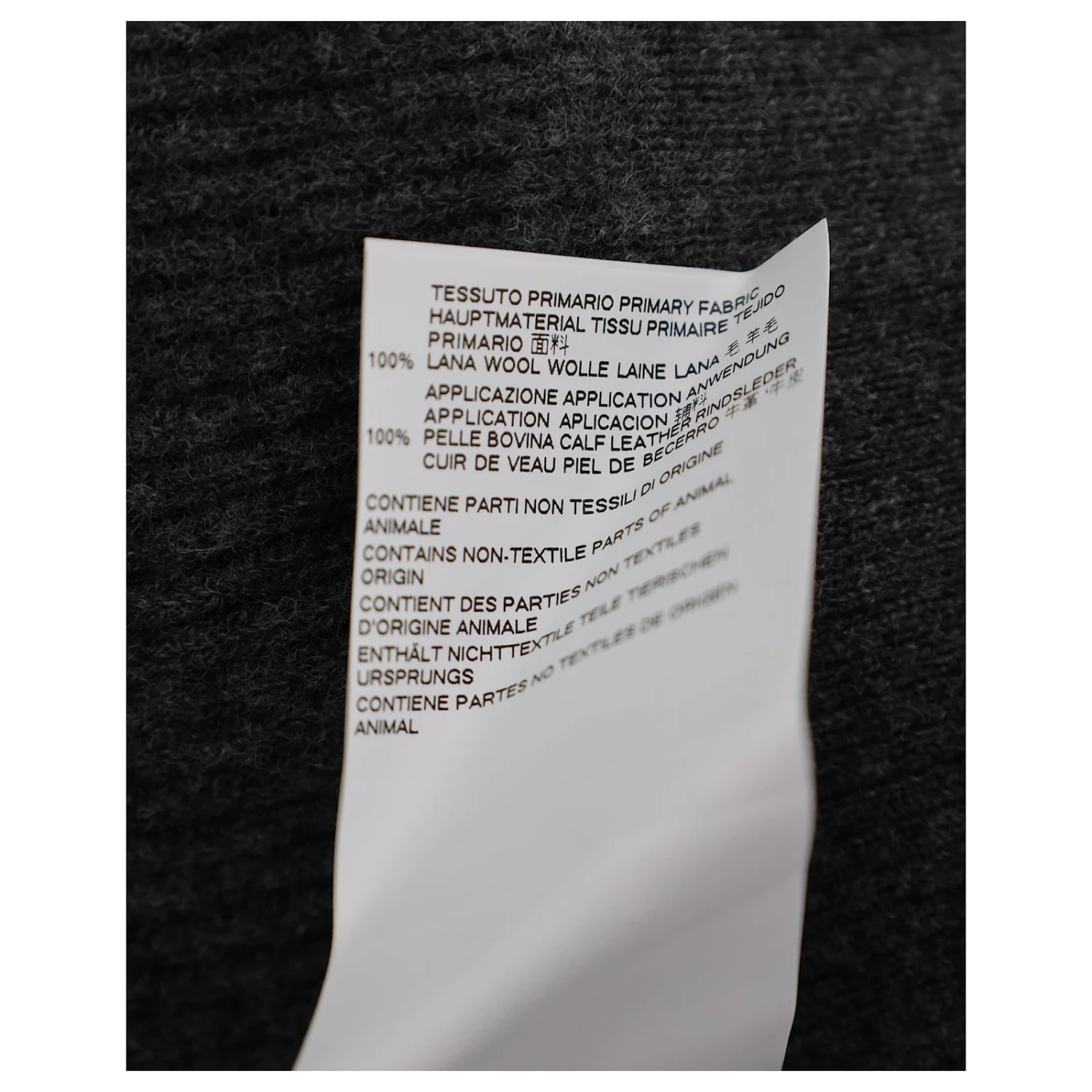 Maison Martin Margiela Maison Margiela Robe Pull à Col Roulé En Laine Grise – Image 6