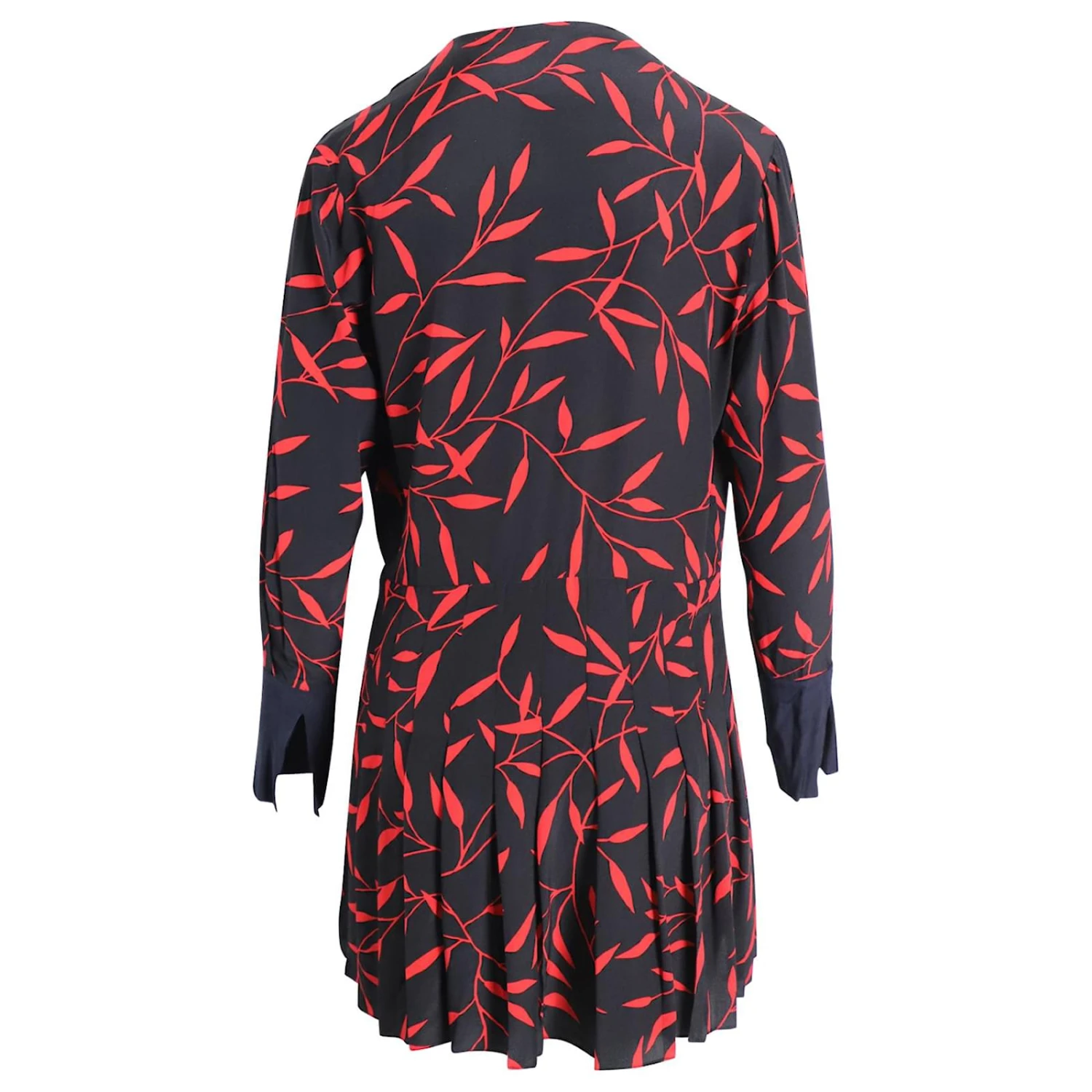 Diane Von Furstenberg Mini Robe Kimono En Soie Multicolore – Image 3