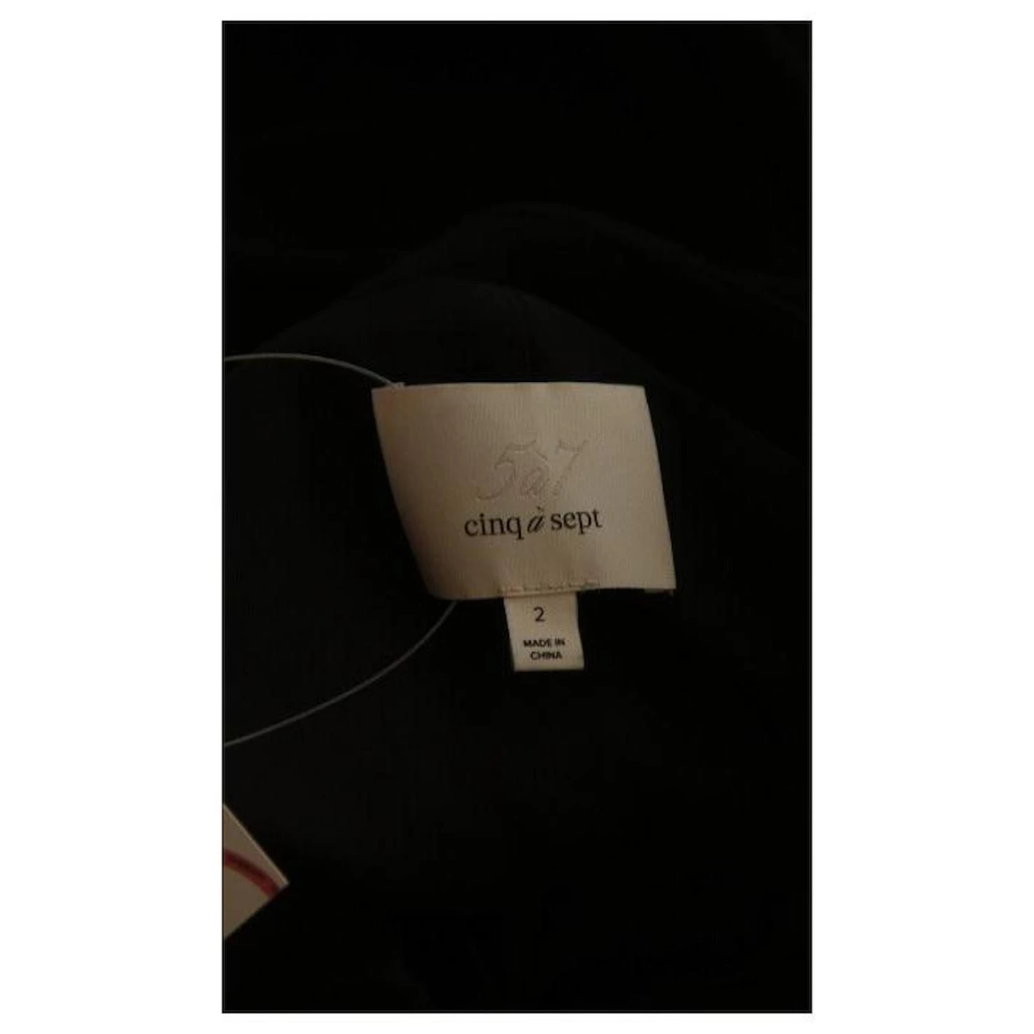 Autre Marque Robe Cinq A Sept 38 Noir – Image 5