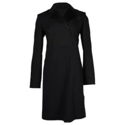 Robe Blazer Victoria Beckham En Laine Noire