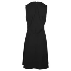 Robe Droite Sans Manches Theory En Laine Noire