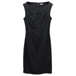 Versus Versace Robe Sans Manches En Viscose Noire