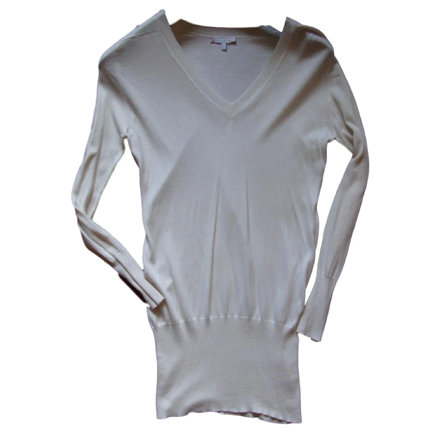 Paul & Joe Sister Gilet Long Ou Robe Courte Blanc