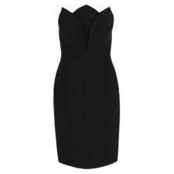Robe Mi-longue Alberta Ferretti Noir