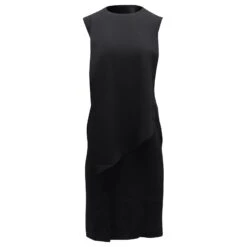 Maison Martin Margiela Maison Margiela Robe Droite Sans Manches En Polyester Viscose Noir