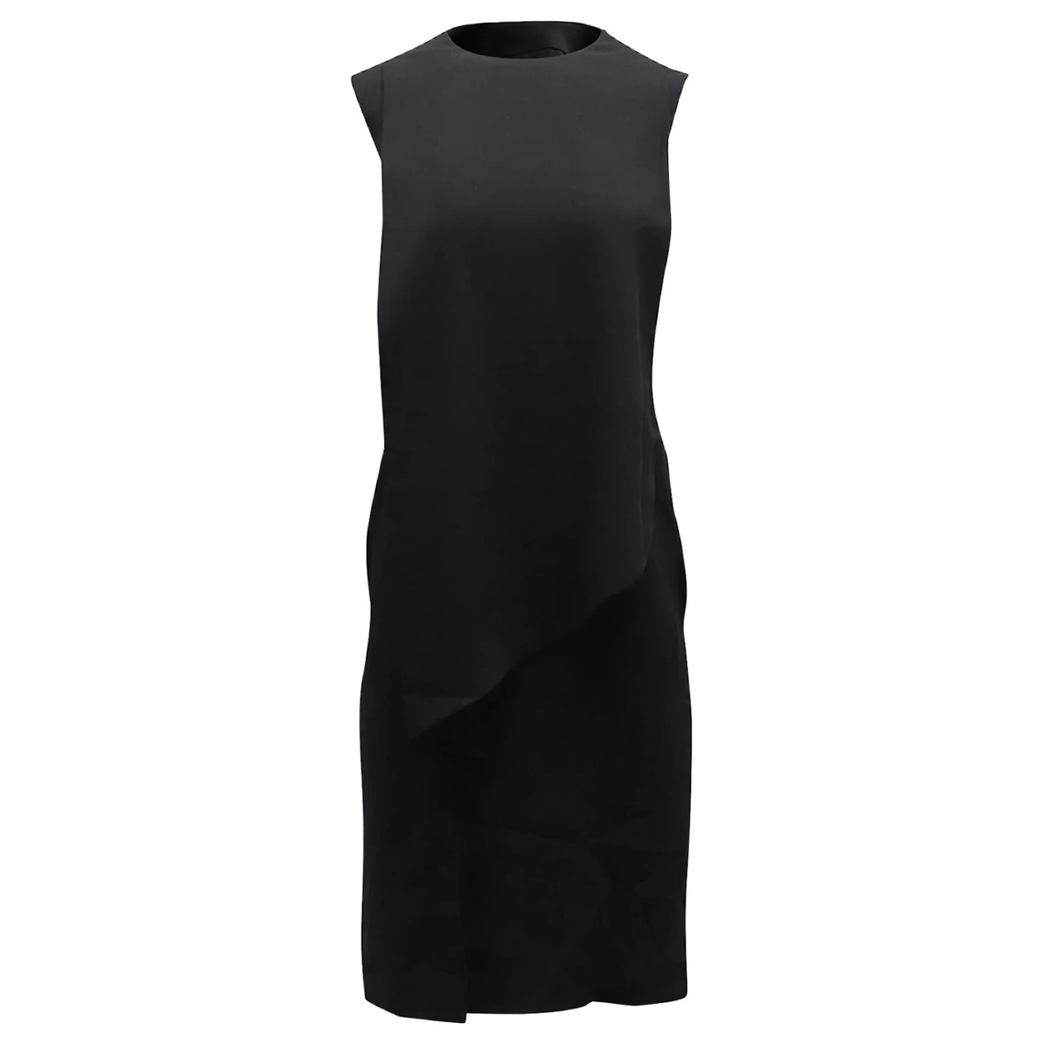 Maison Martin Margiela Maison Margiela Robe Droite Sans Manches En Polyester Viscose Noir