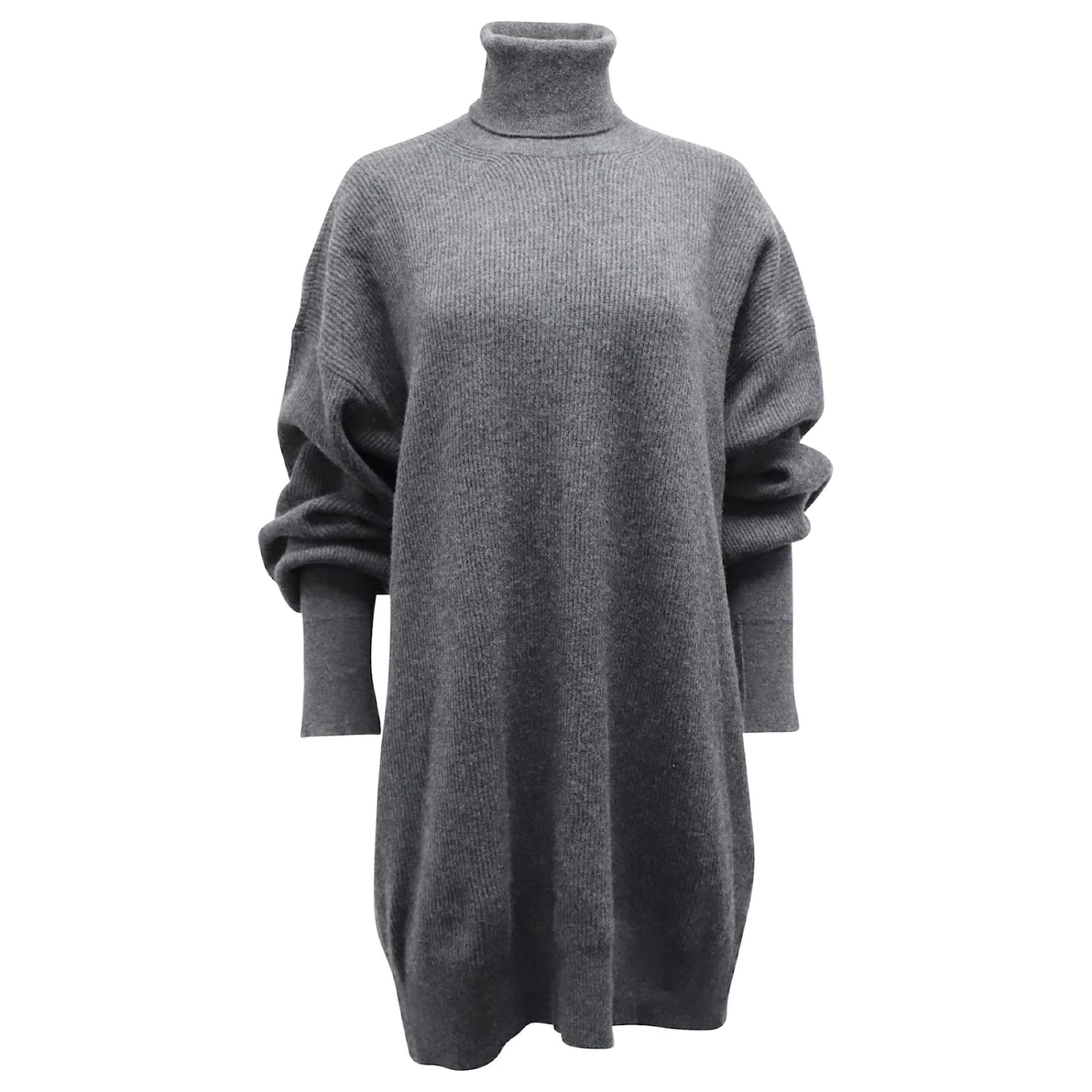 Maison Martin Margiela Maison Margiela Robe Pull à Col Roulé En Laine Grise