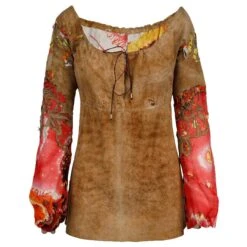 Roberto Cavalli Robe Roberto Cavalli à Fleurs Multicolore