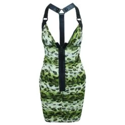 Burberry Prorsum Robe Avocat Vert